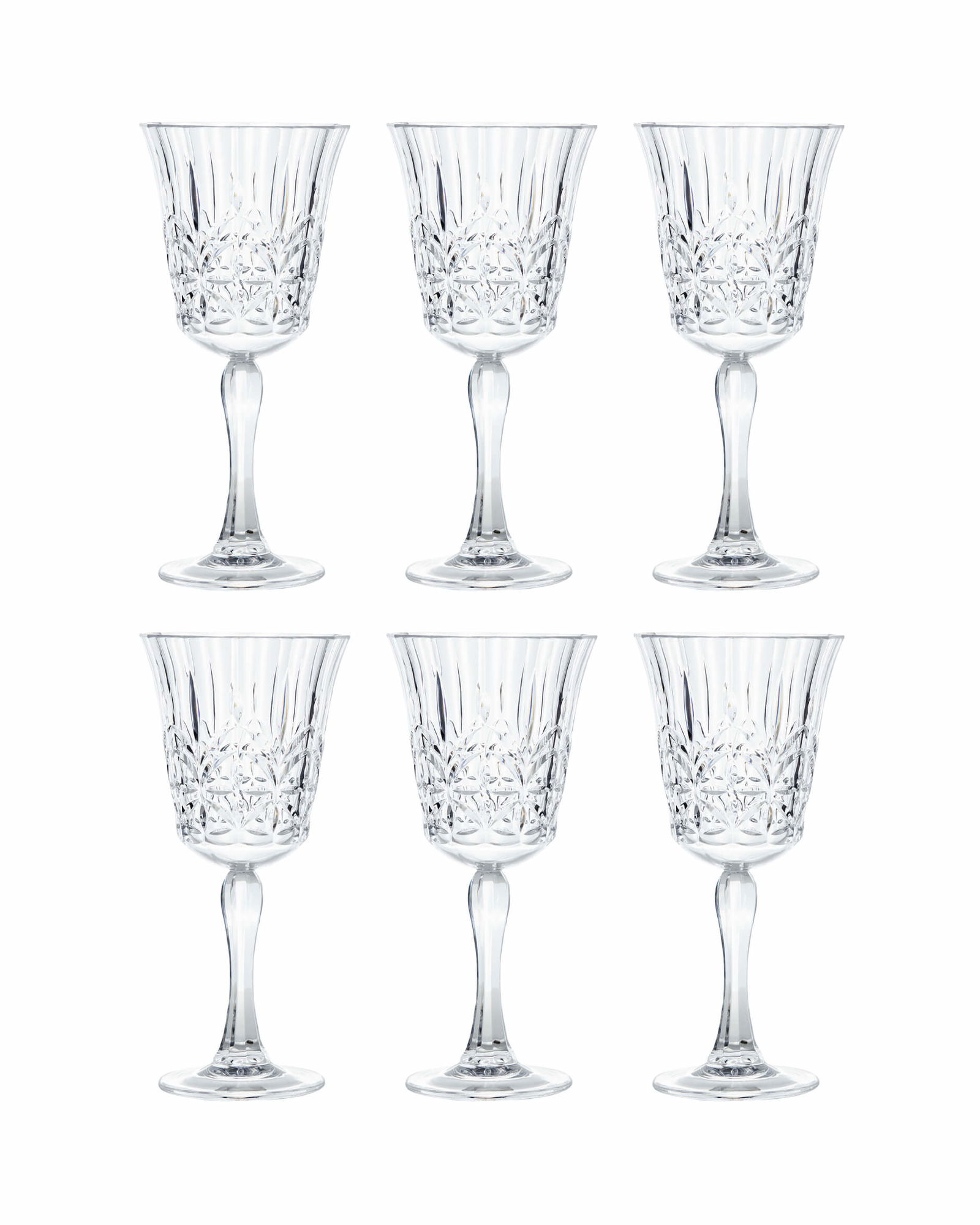 Caprice highball-glass acrylic 6-pack - Newport