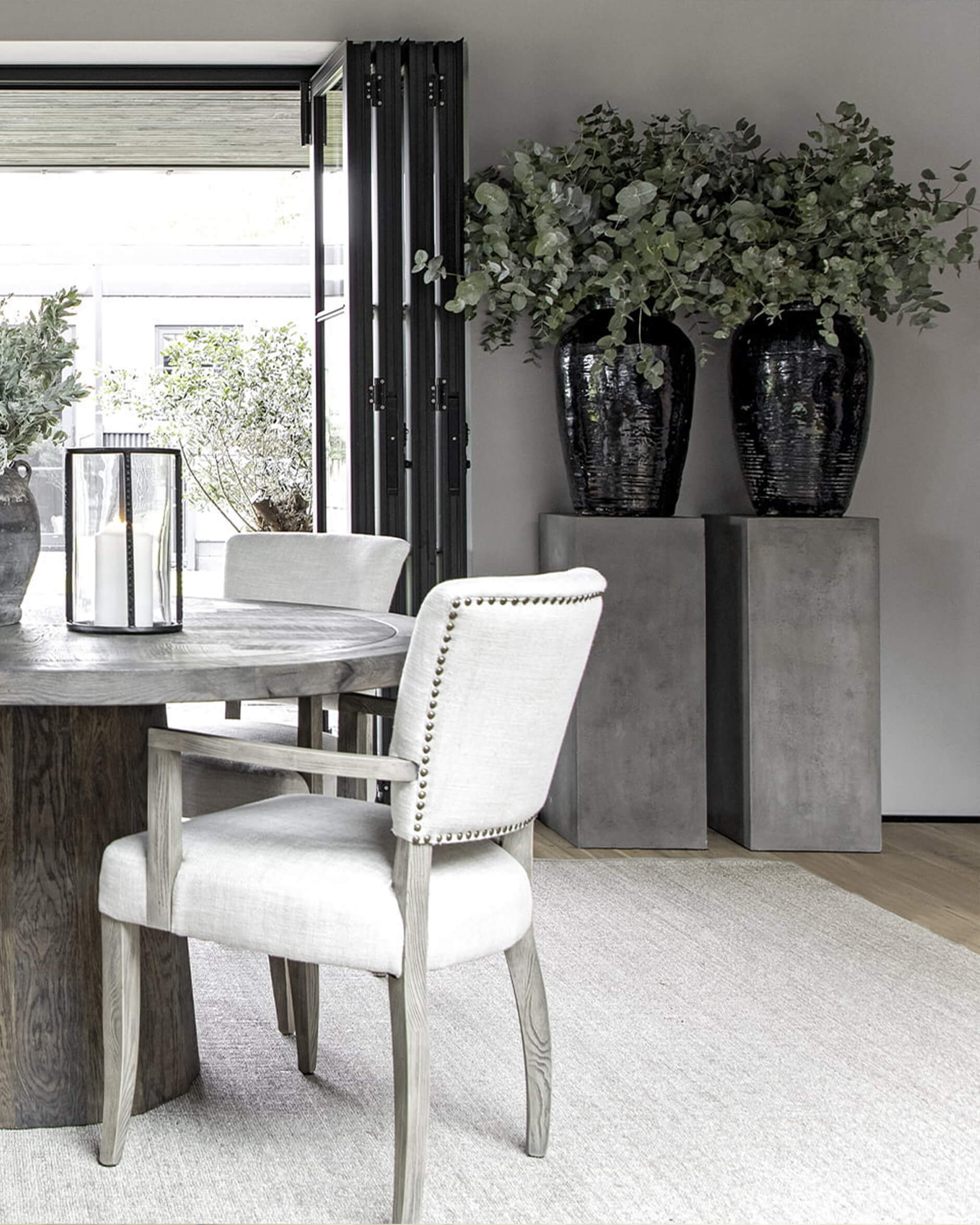 Campos piedestal grå