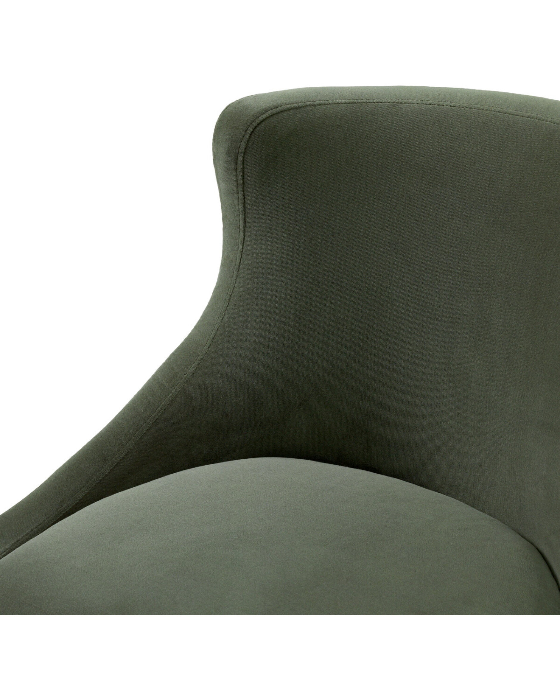 Chavelle dining chair torrin green velvet