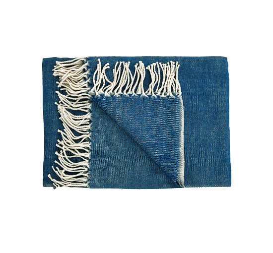 Blue - Pavona blanket