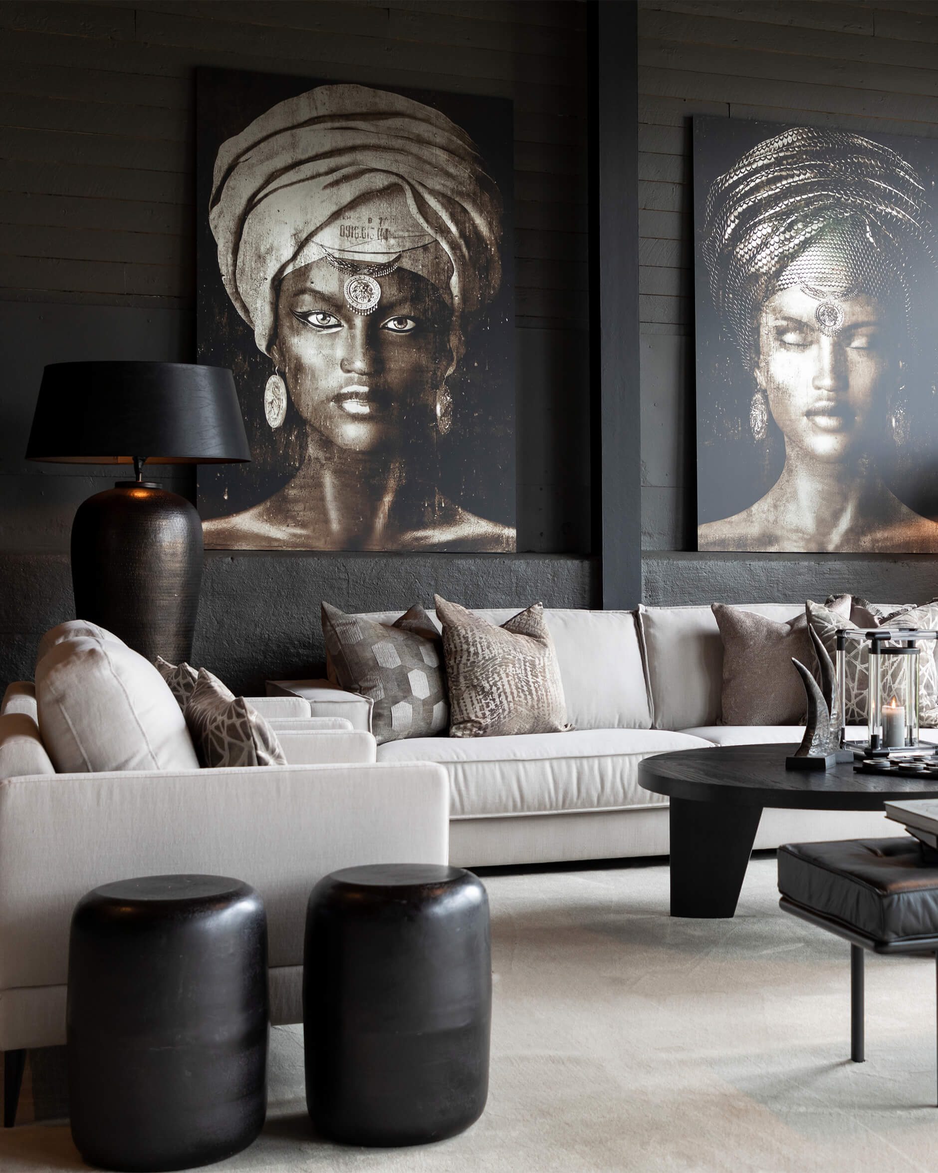 Glamour girl Sepia 2