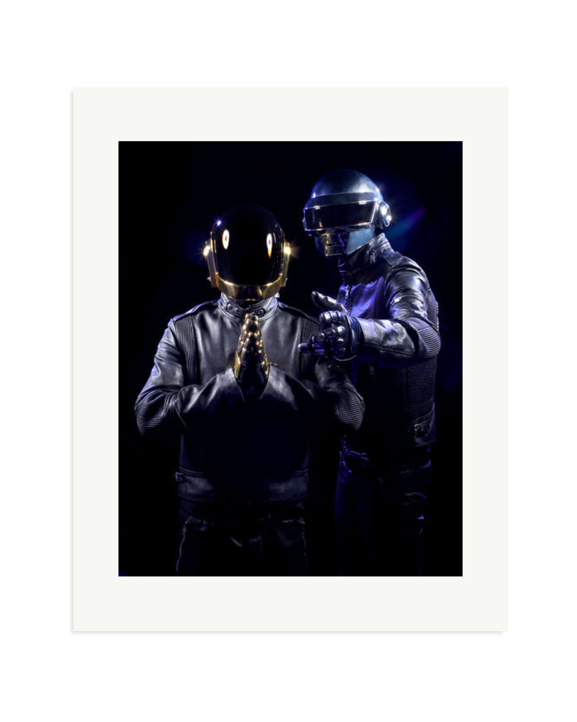 Daft Punk Robots black Print Only / XL