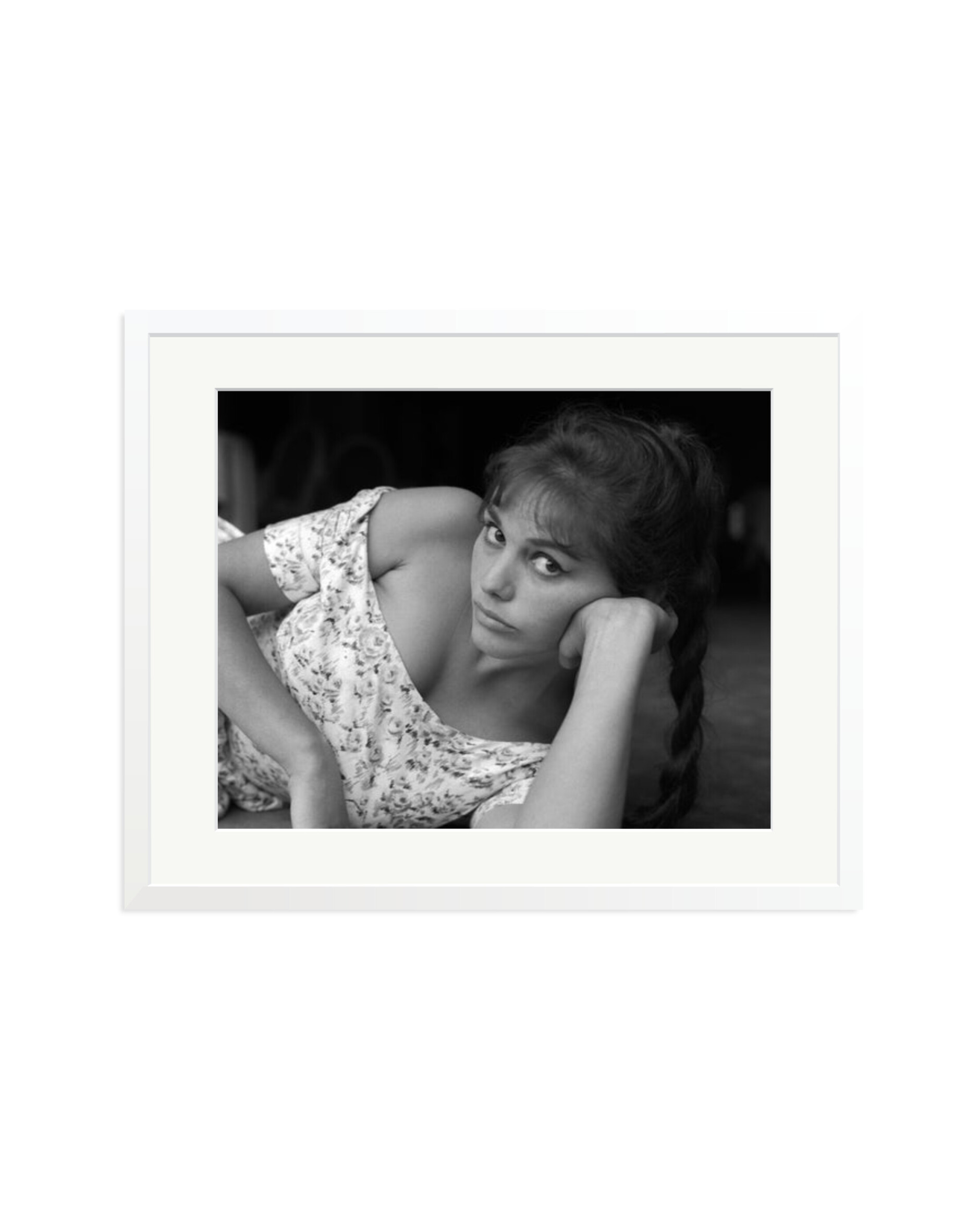 Cardinale Floral Dress Portrait White / XL