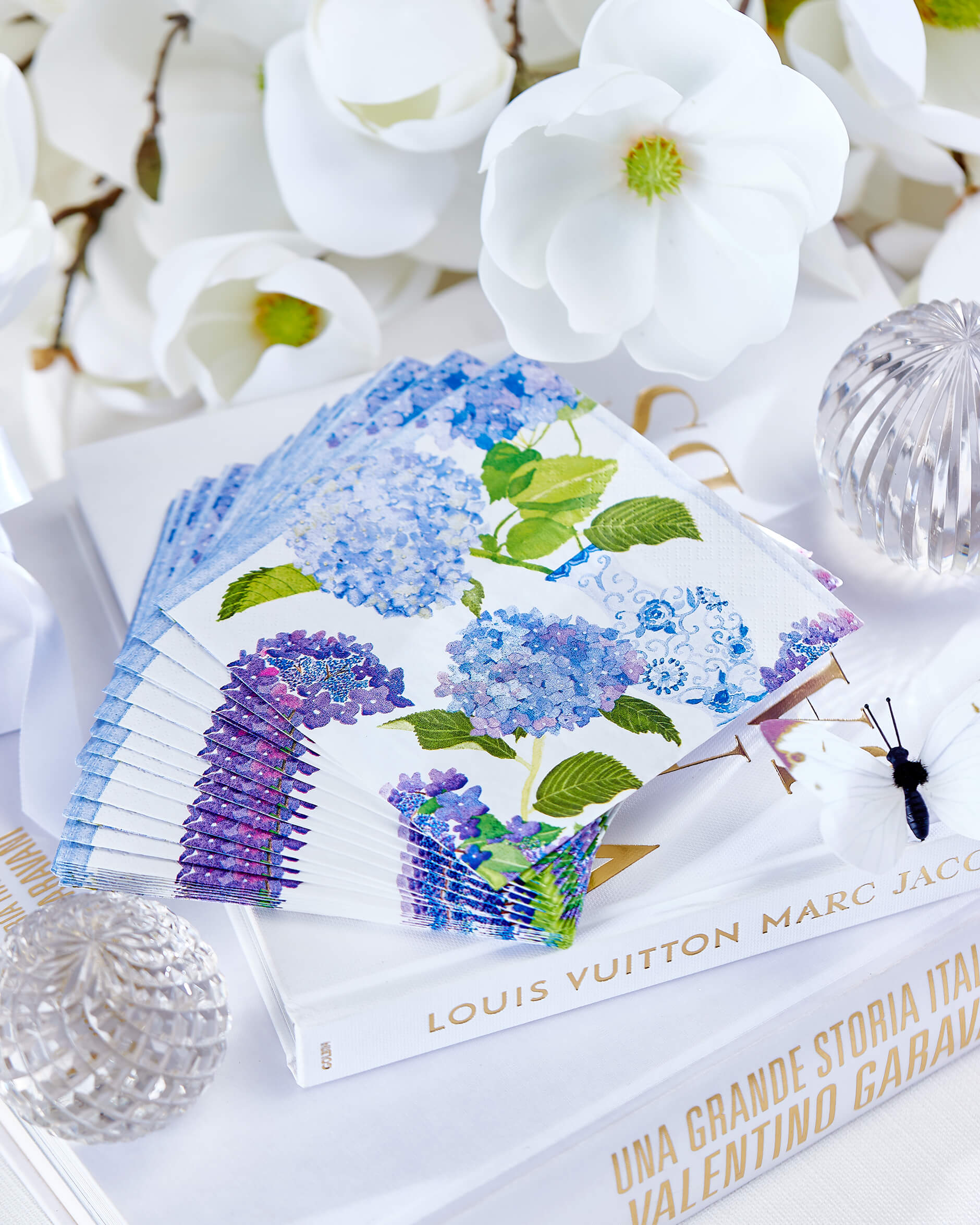 Hydrangea Napkins 20-pack