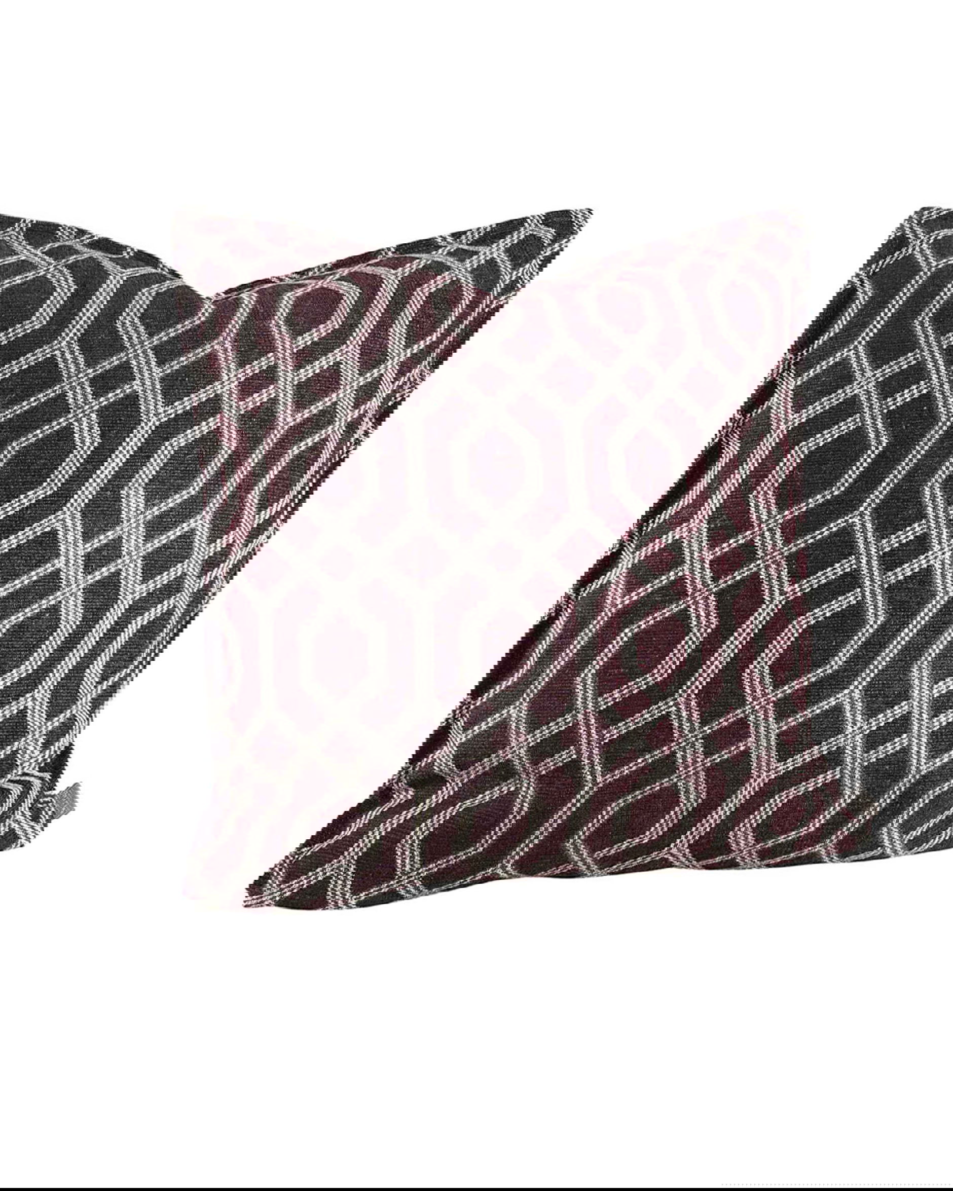 Prese kuddfodral aubergine