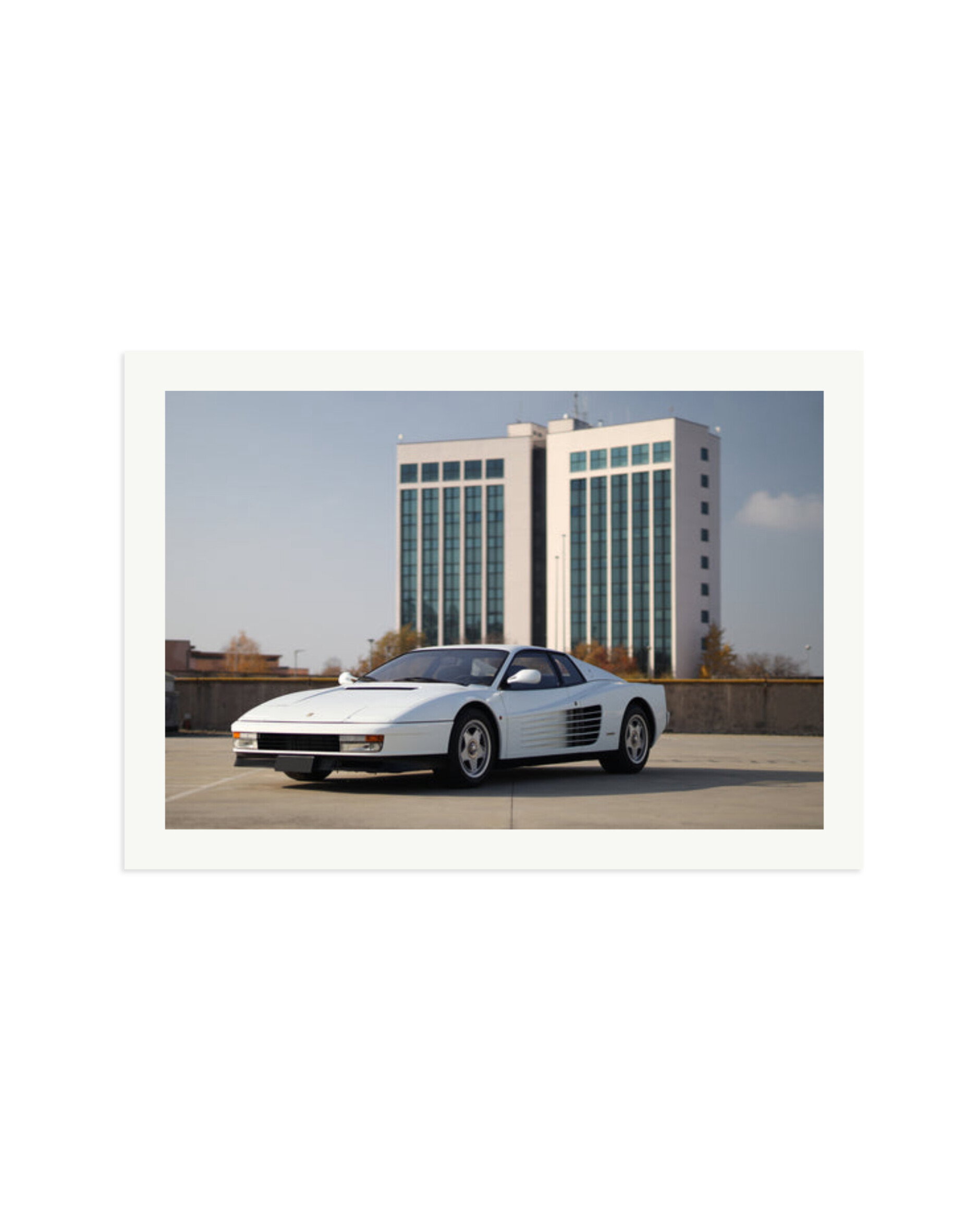 Ferrari Testarossa 01 Print Only / XXL
