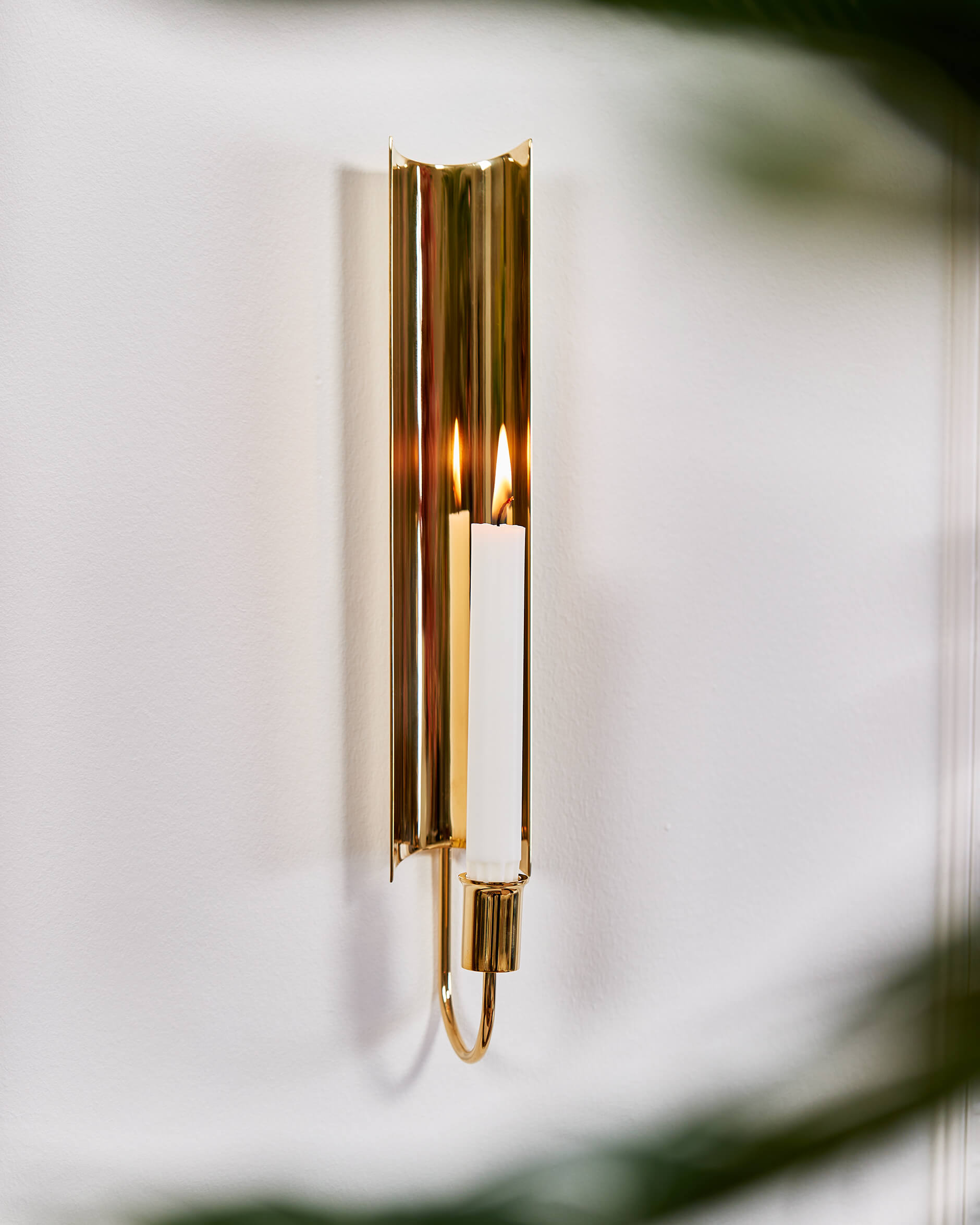 Reflex lampett mässing