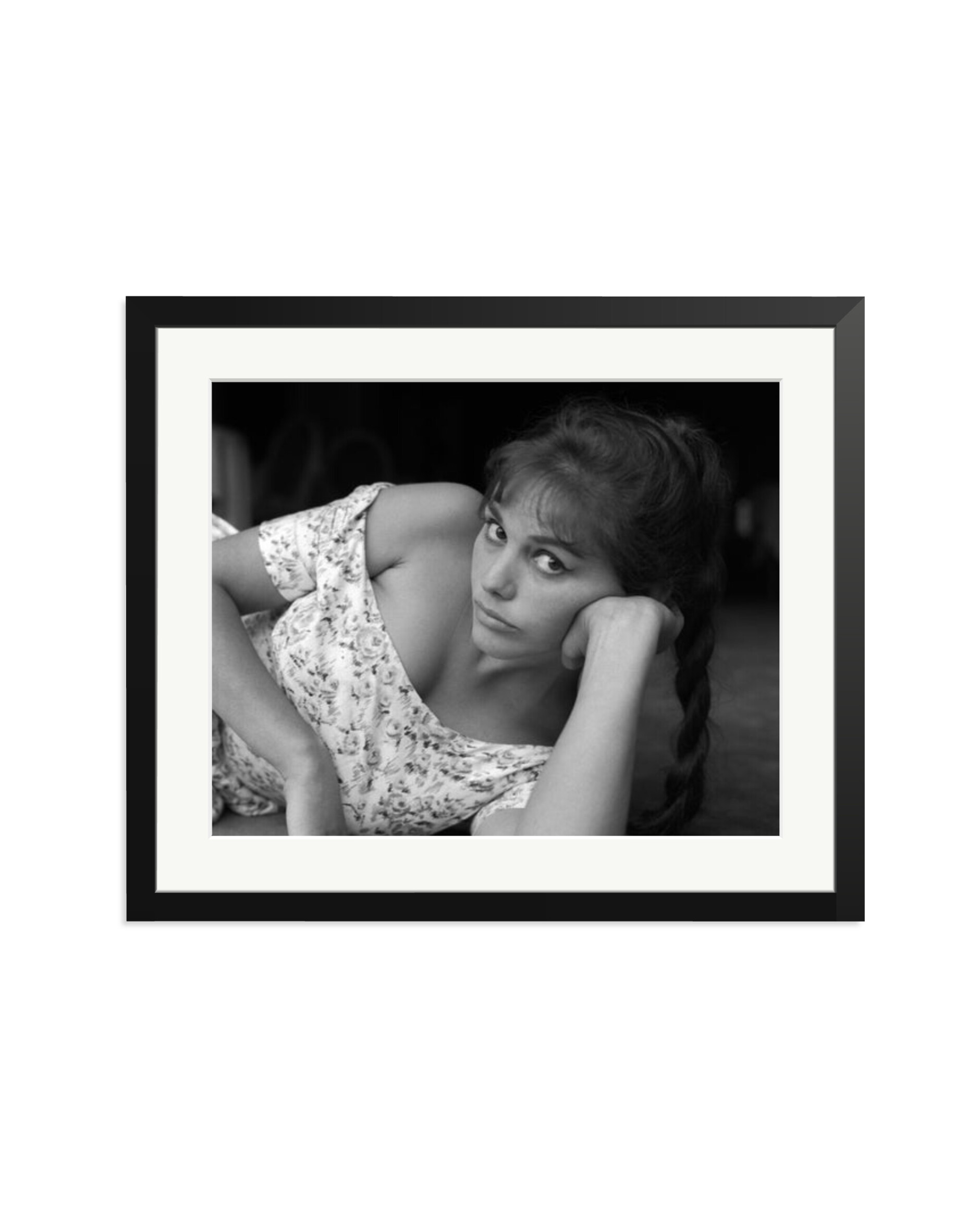 Cardinale Floral Dress Portrait Black / Large
