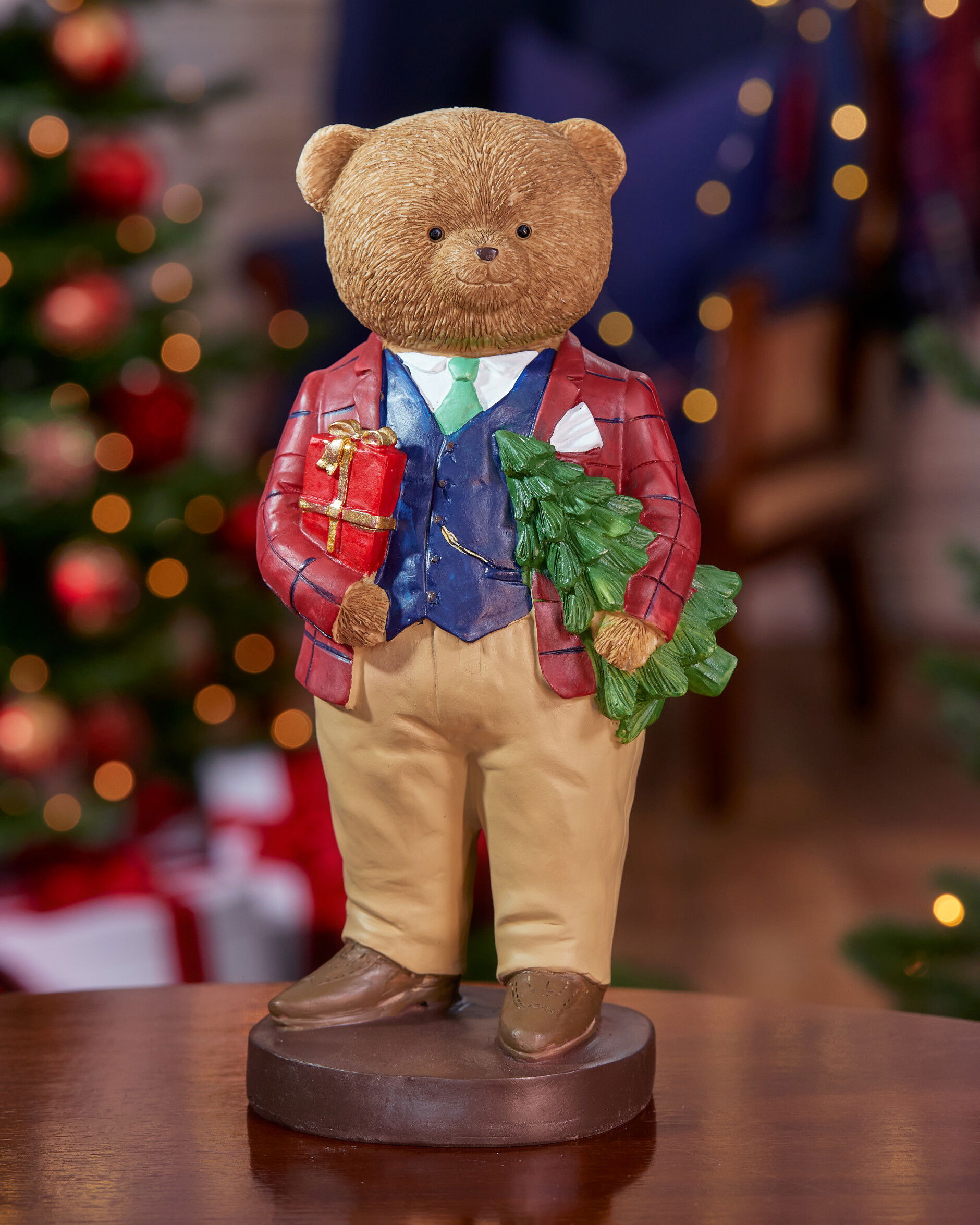 Ellington Bär Weihnachtsdekoration 34cm