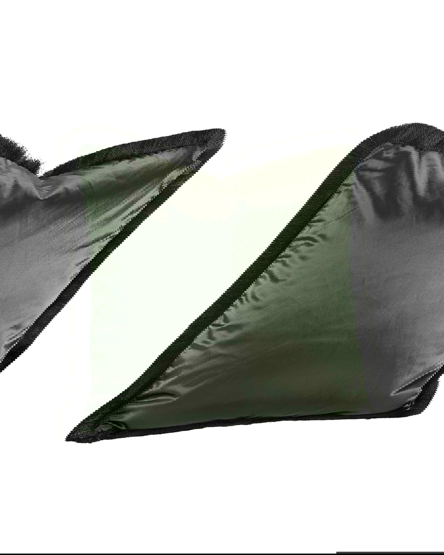 Dorsia cushion cover fringe green OUTLET