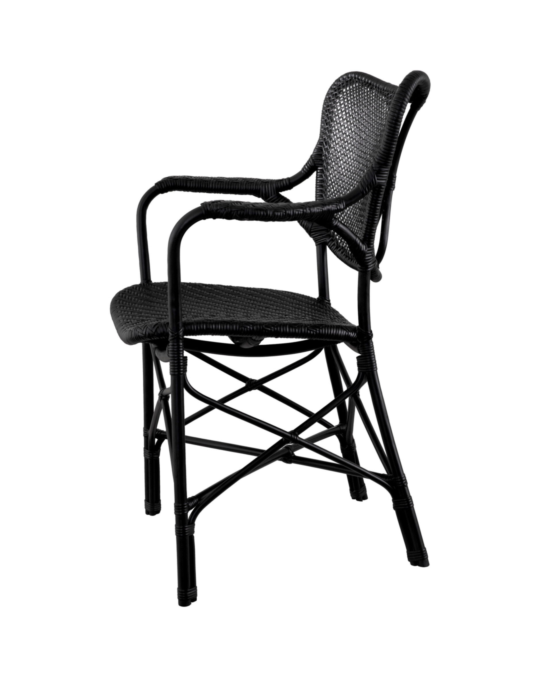 Colony Armchair Matte Black