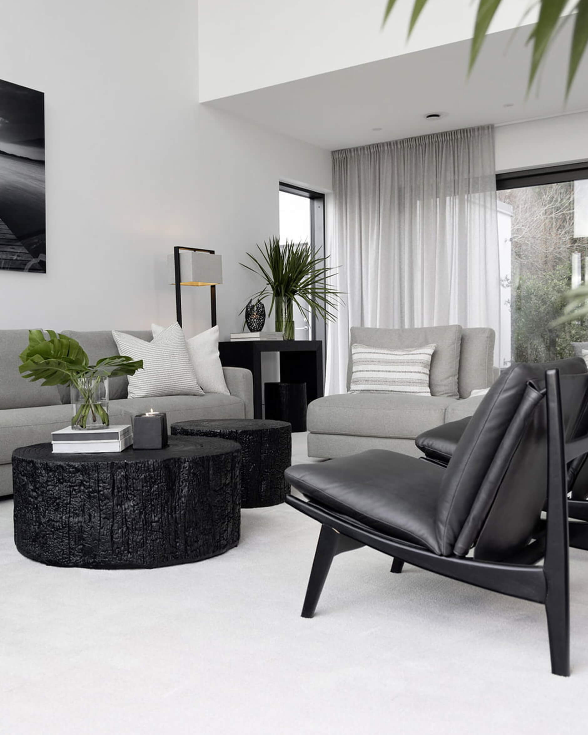 Nomad Single Stripe kuddfodral natural