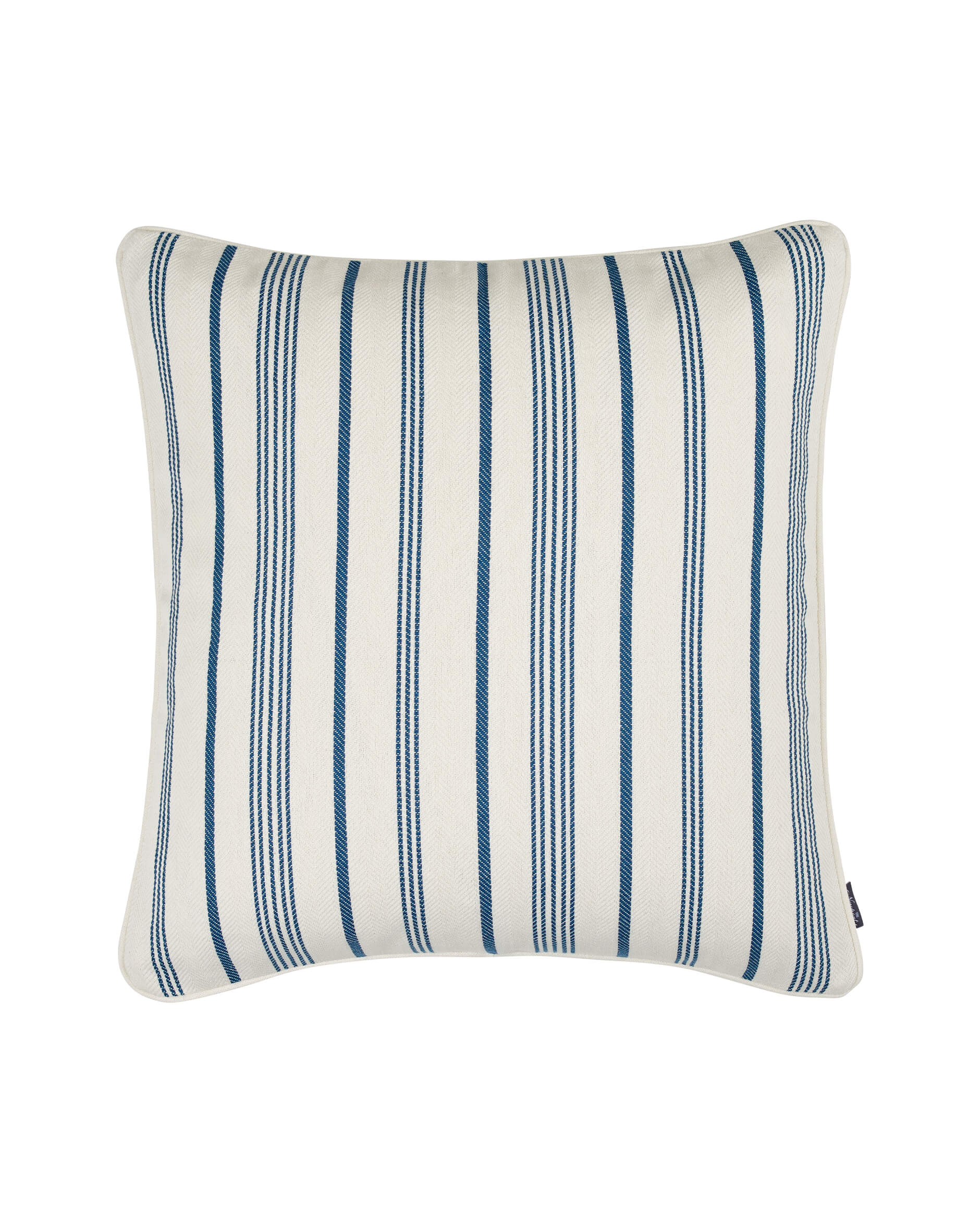 Glenda kuddfodral blå/vit