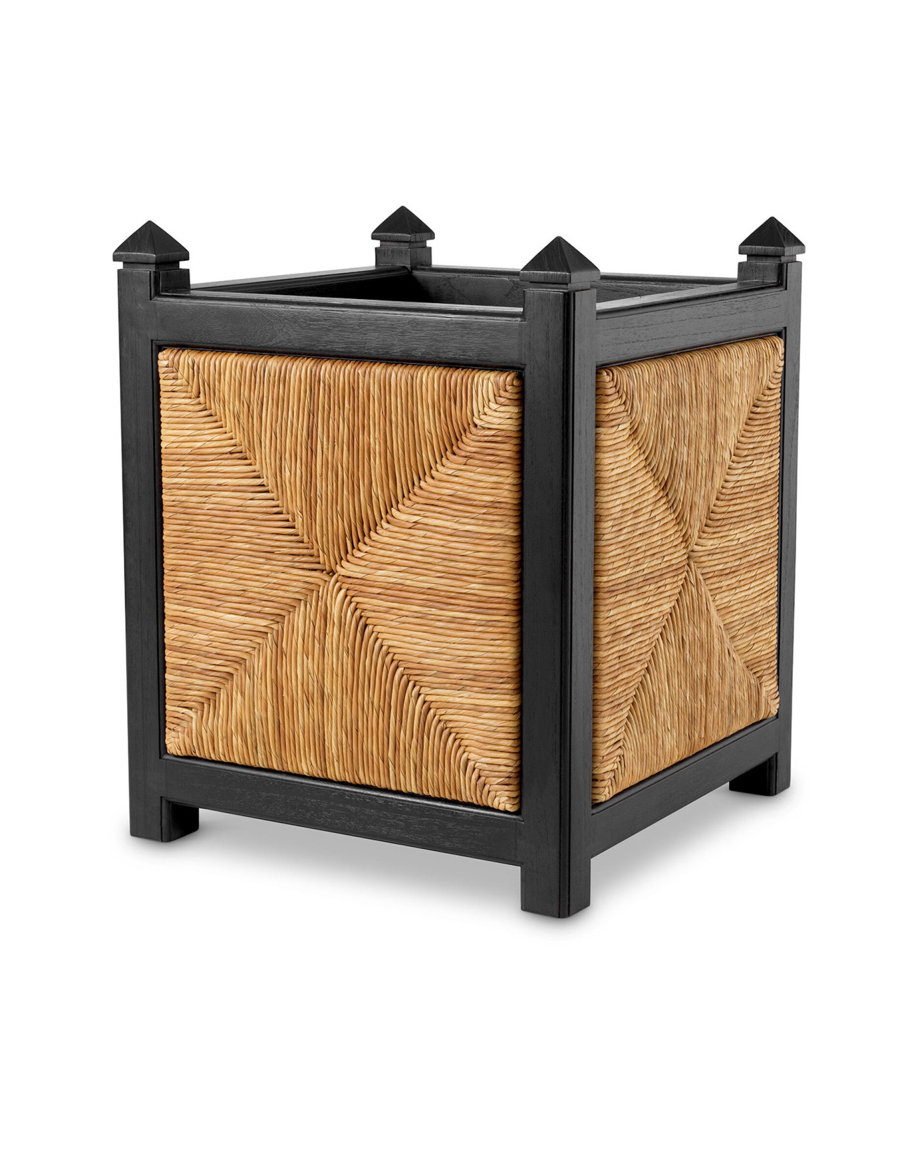 Aruba planteringslåda svart