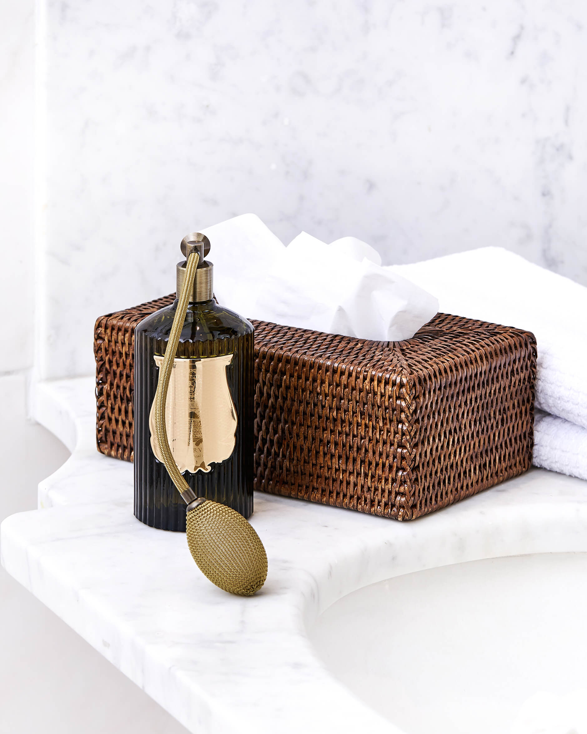 Cognac servettlåda rotting