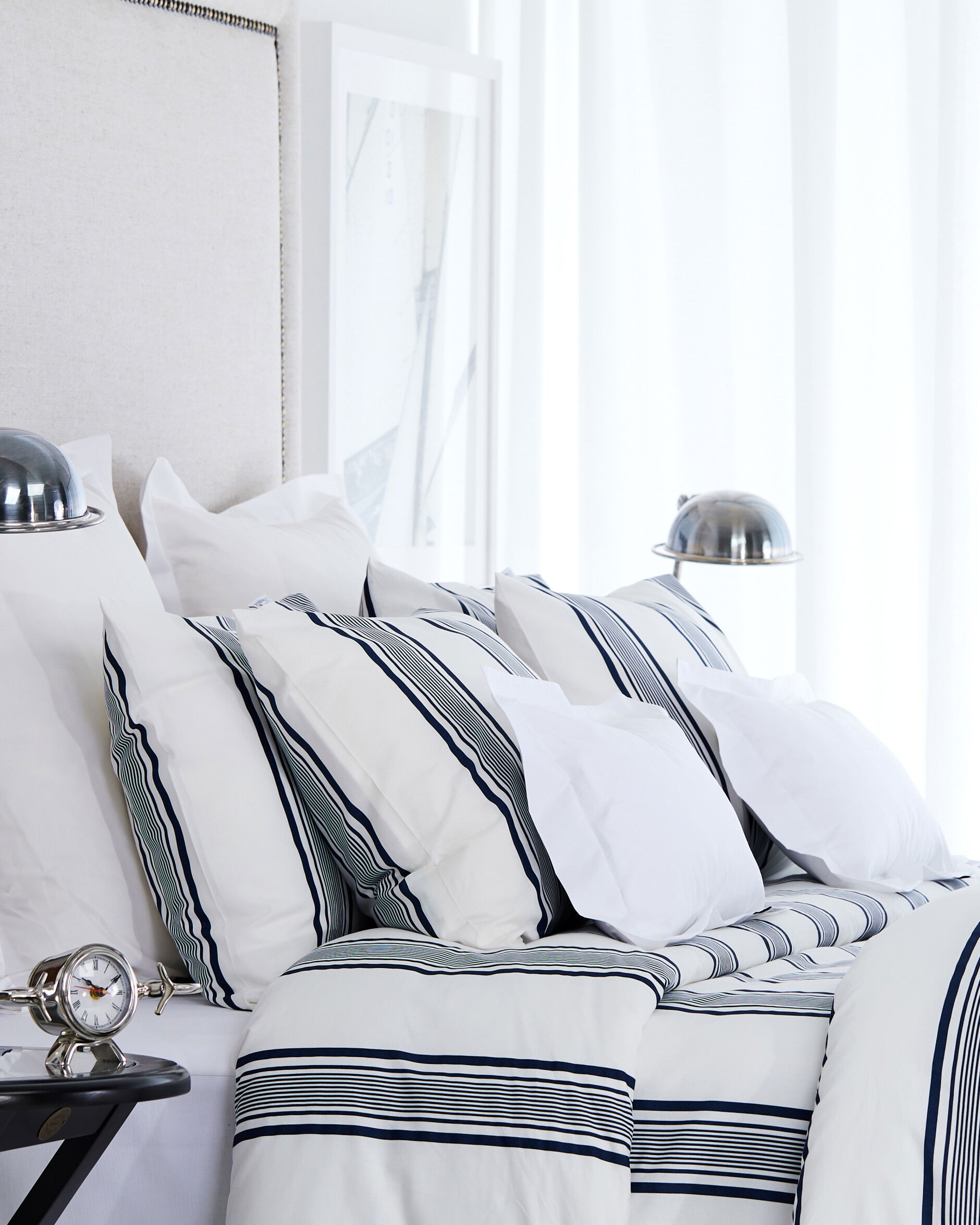 Cap Ferrat Bettbezug-Set gestreift