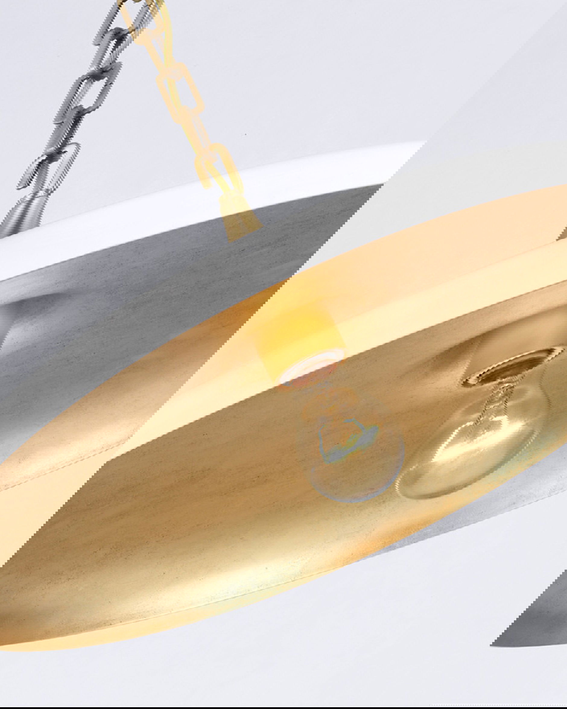 Piatto takpendel antik mässing M