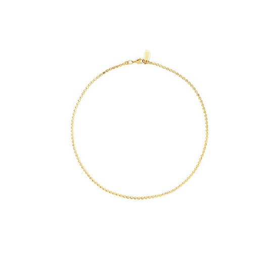 Gold - Diamond Chain Necklace