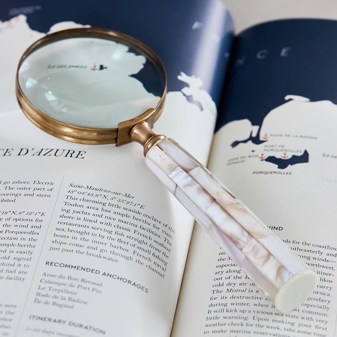 Jeanne förstoringsglas off-white