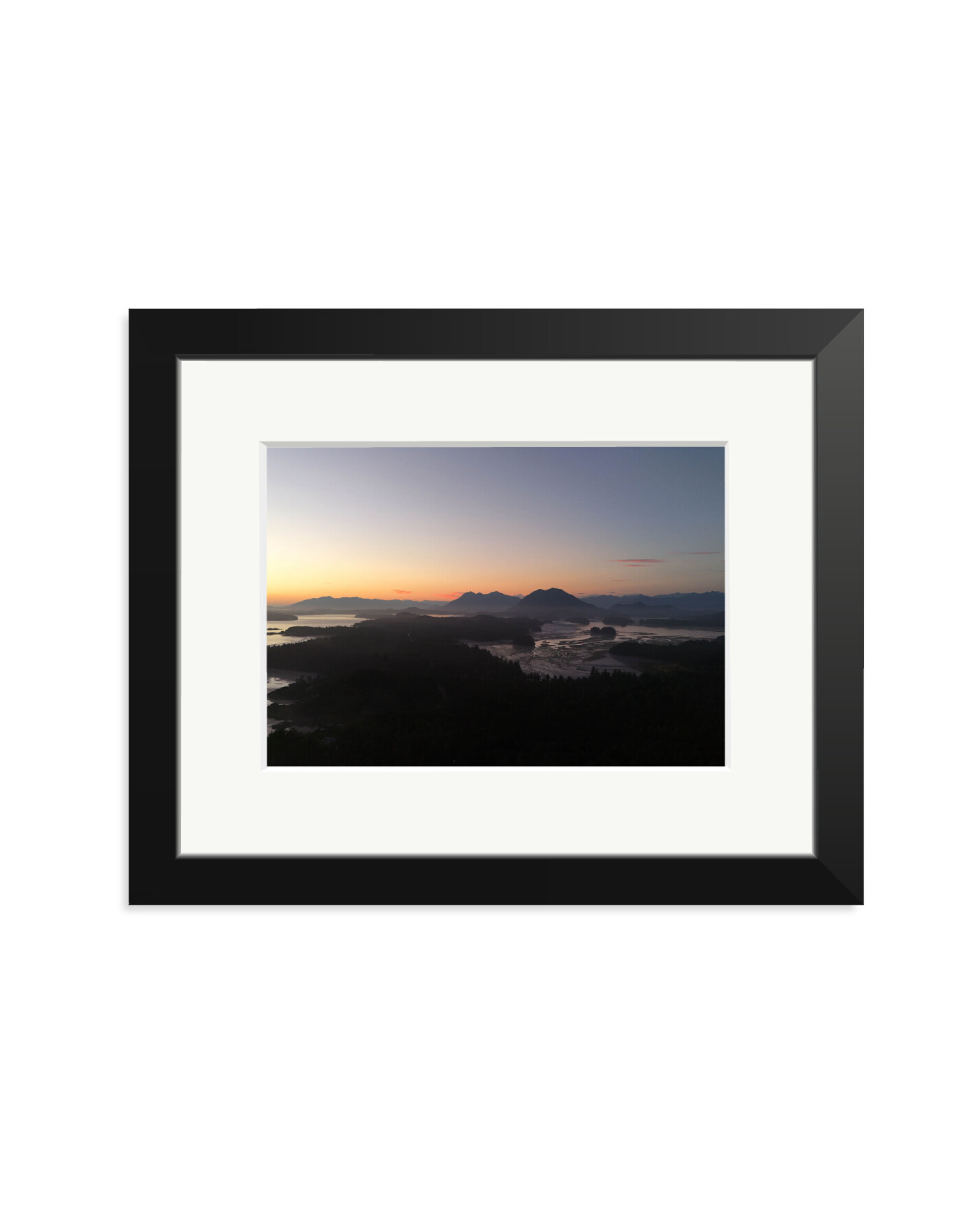 Inlets at last light Black / Small