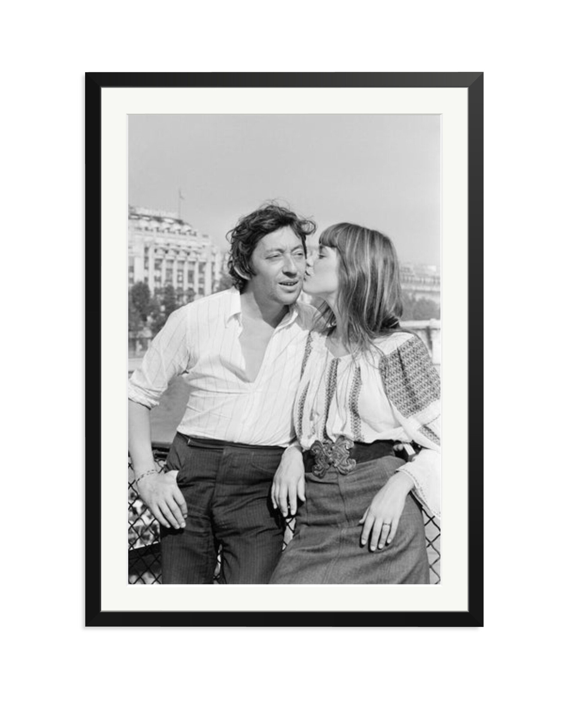 Gainsbourg and Birkin in Paris Black / XXL