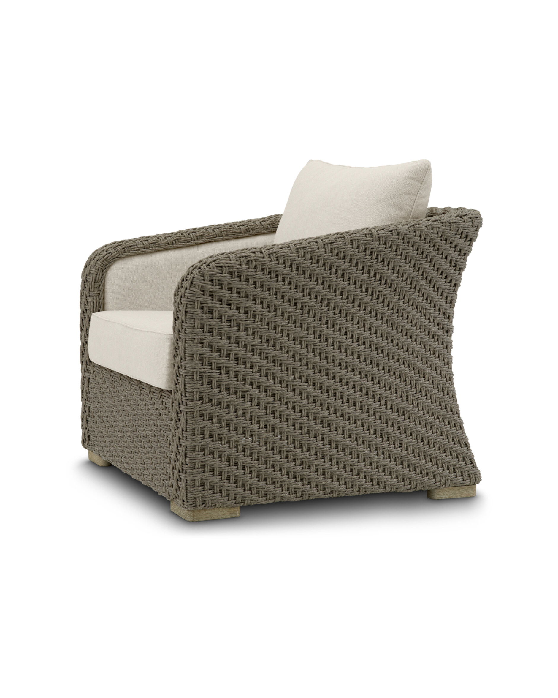 Bryson fåtölj viola sand