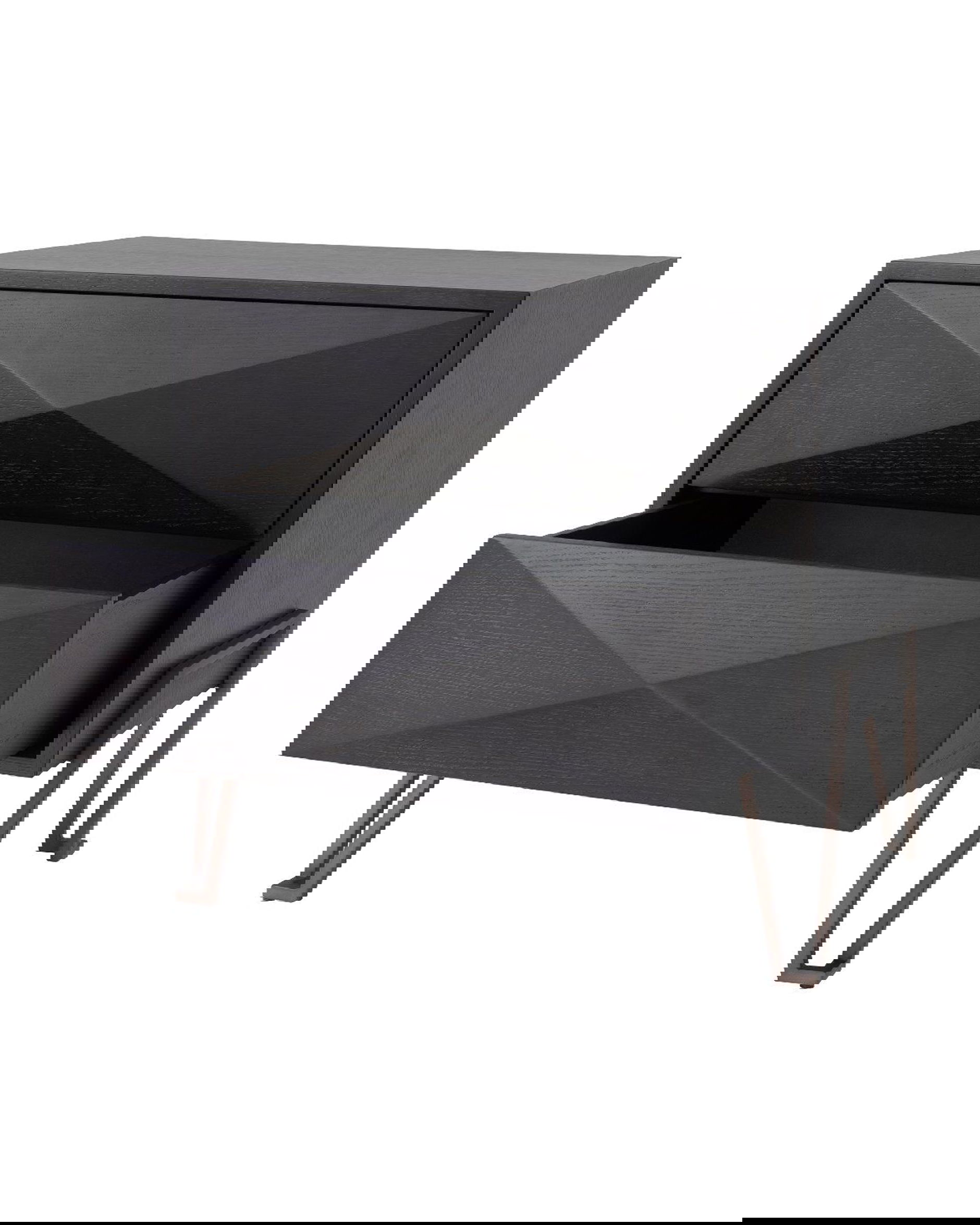 Highland sängbord charcoal