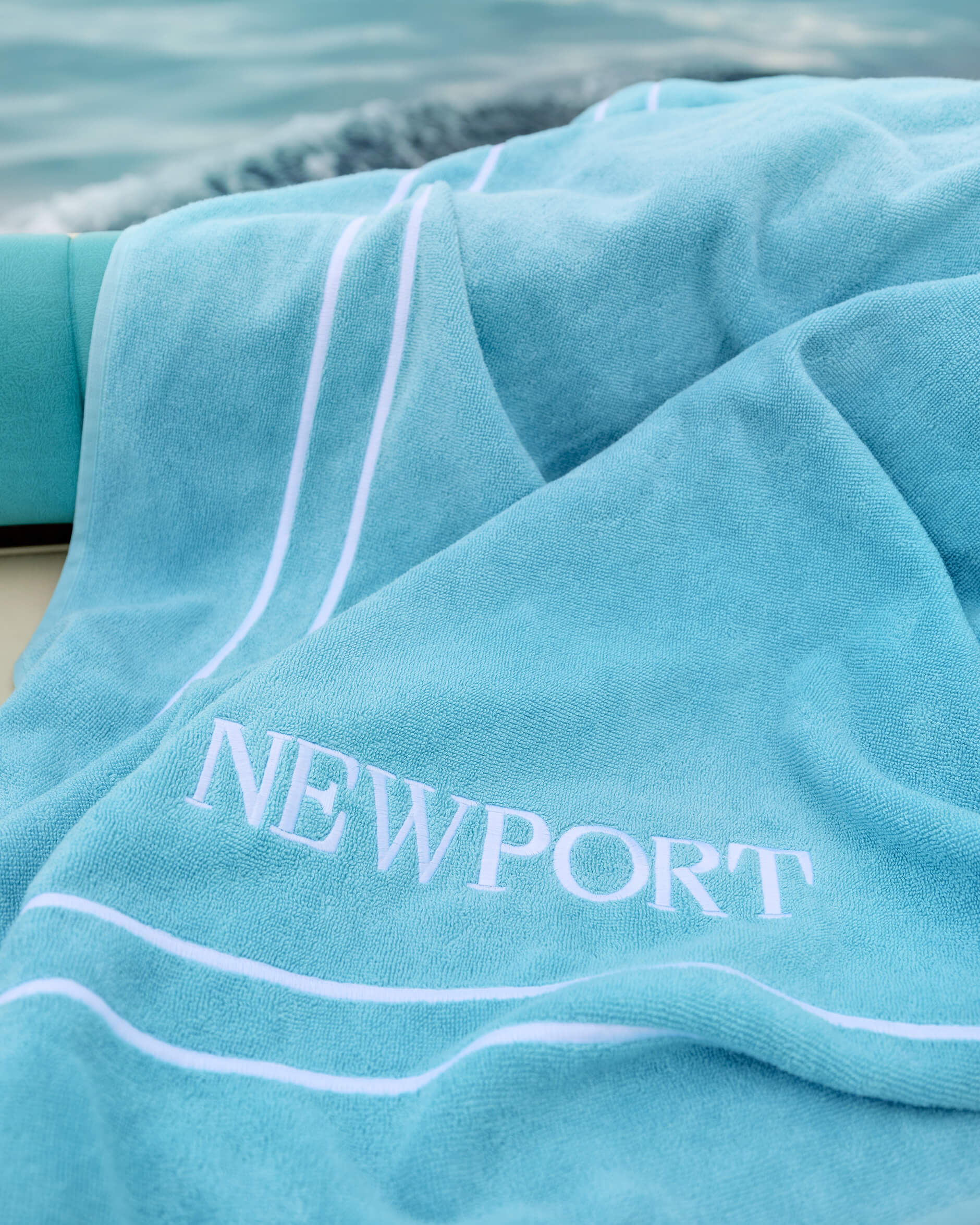 Capri strandhandduk aqua