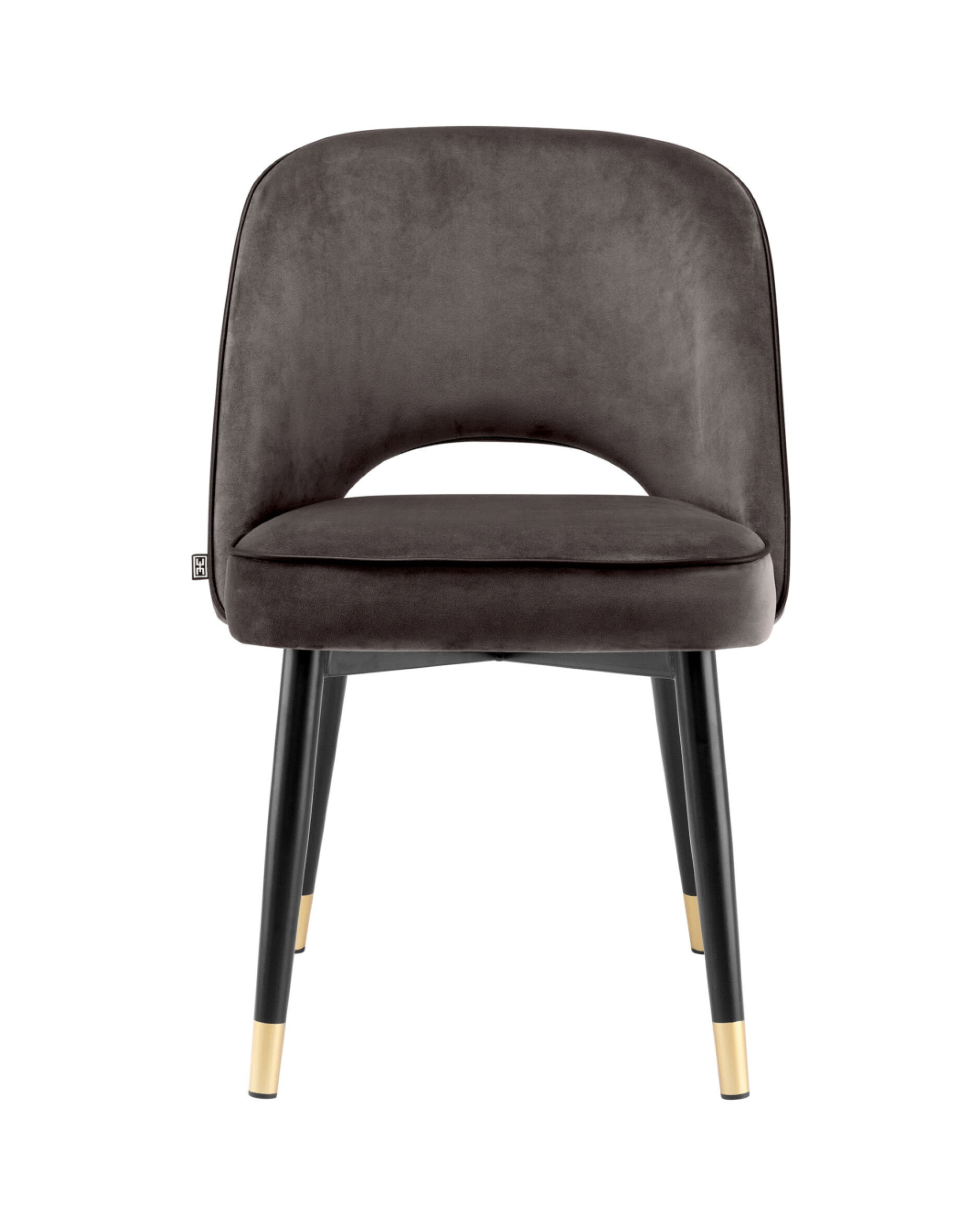 Cliff matstolar savona grey velvet 2-set