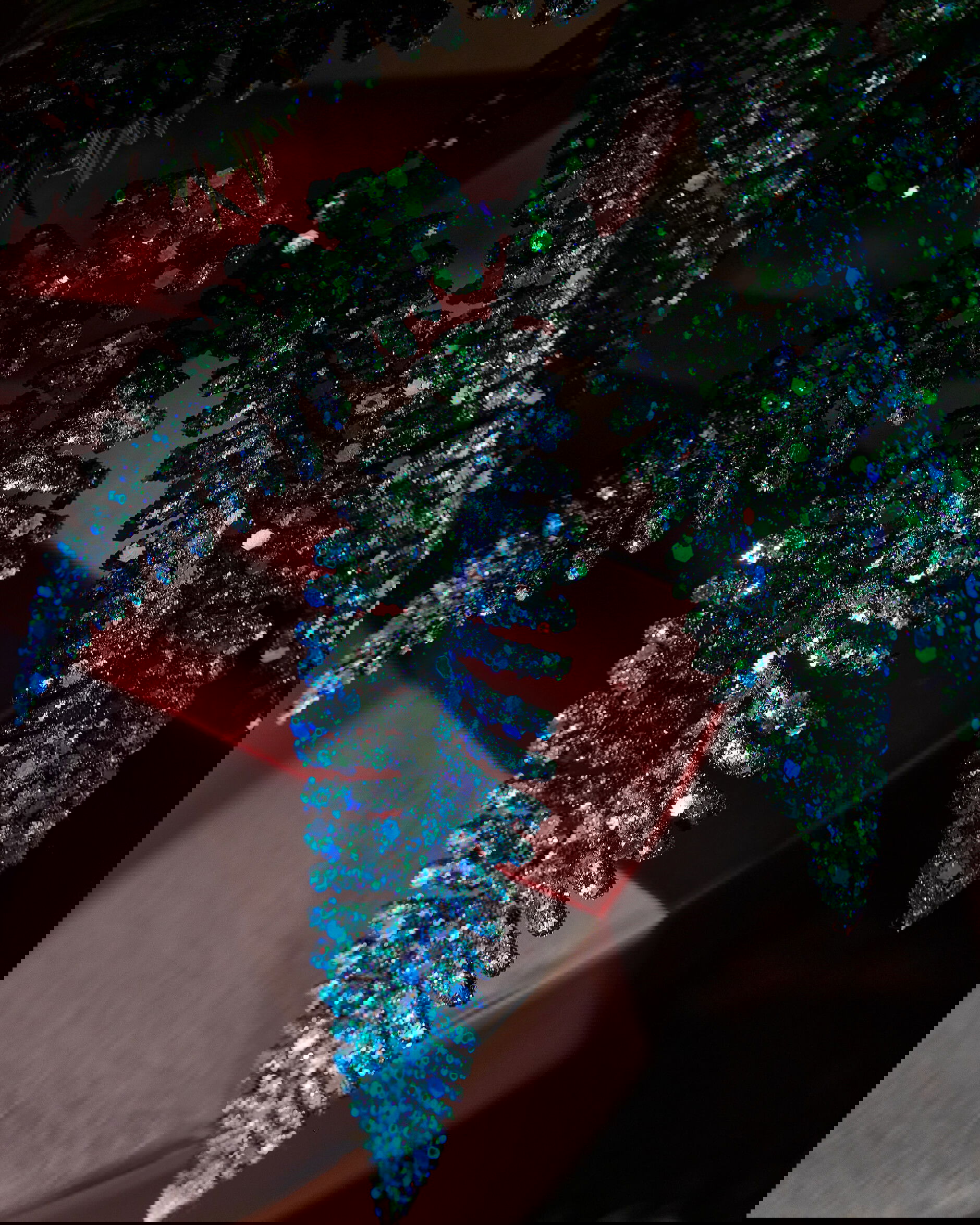 Noemi Branch Christmas Decoration Blue/Green