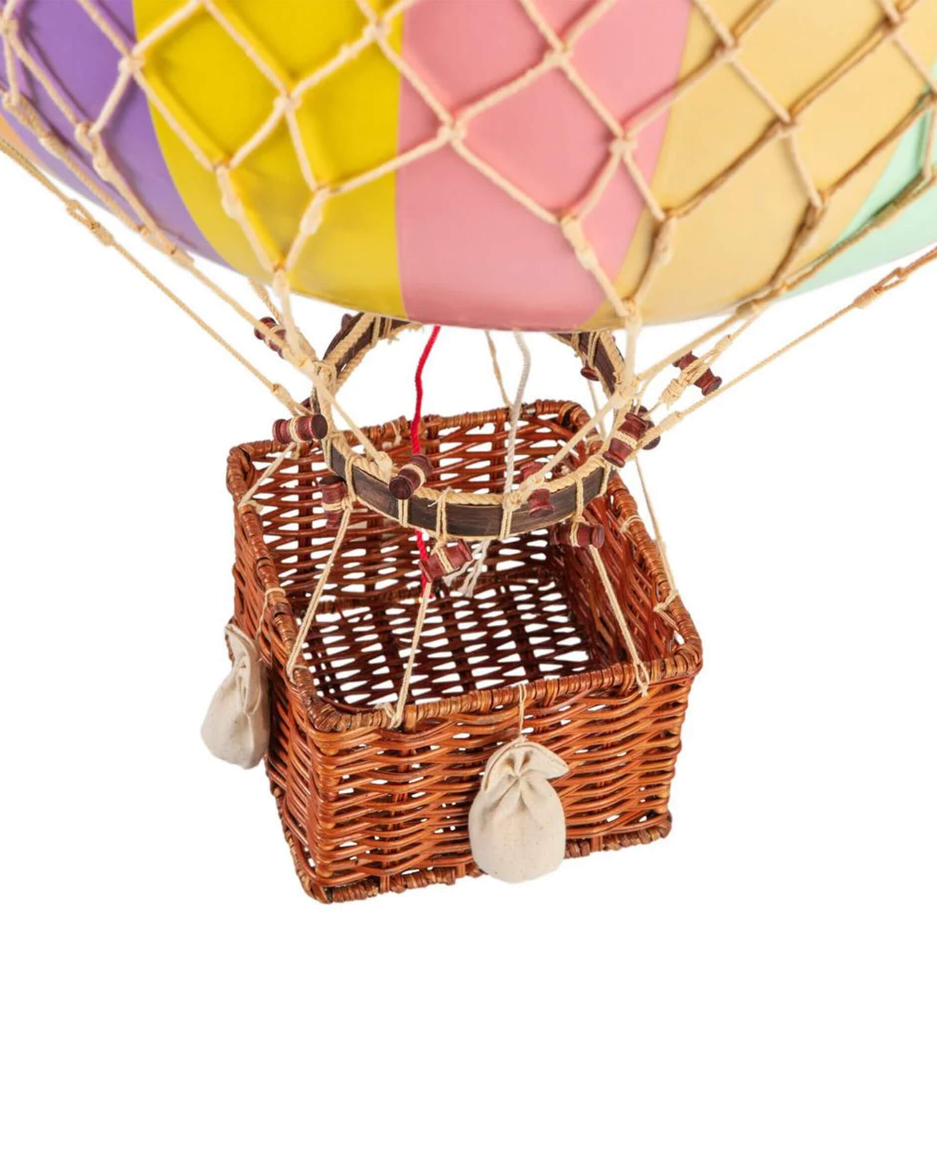 Jules Verne luftballong regnbåge/pastell