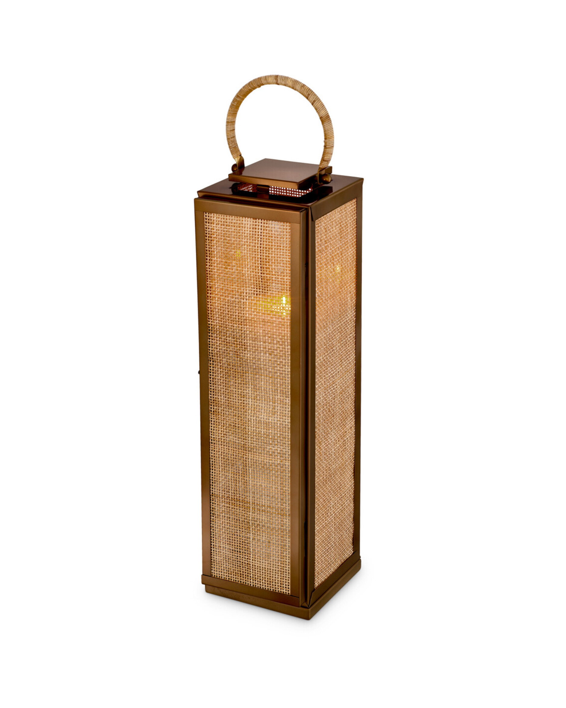 Georgian kynttilälyhty messinki