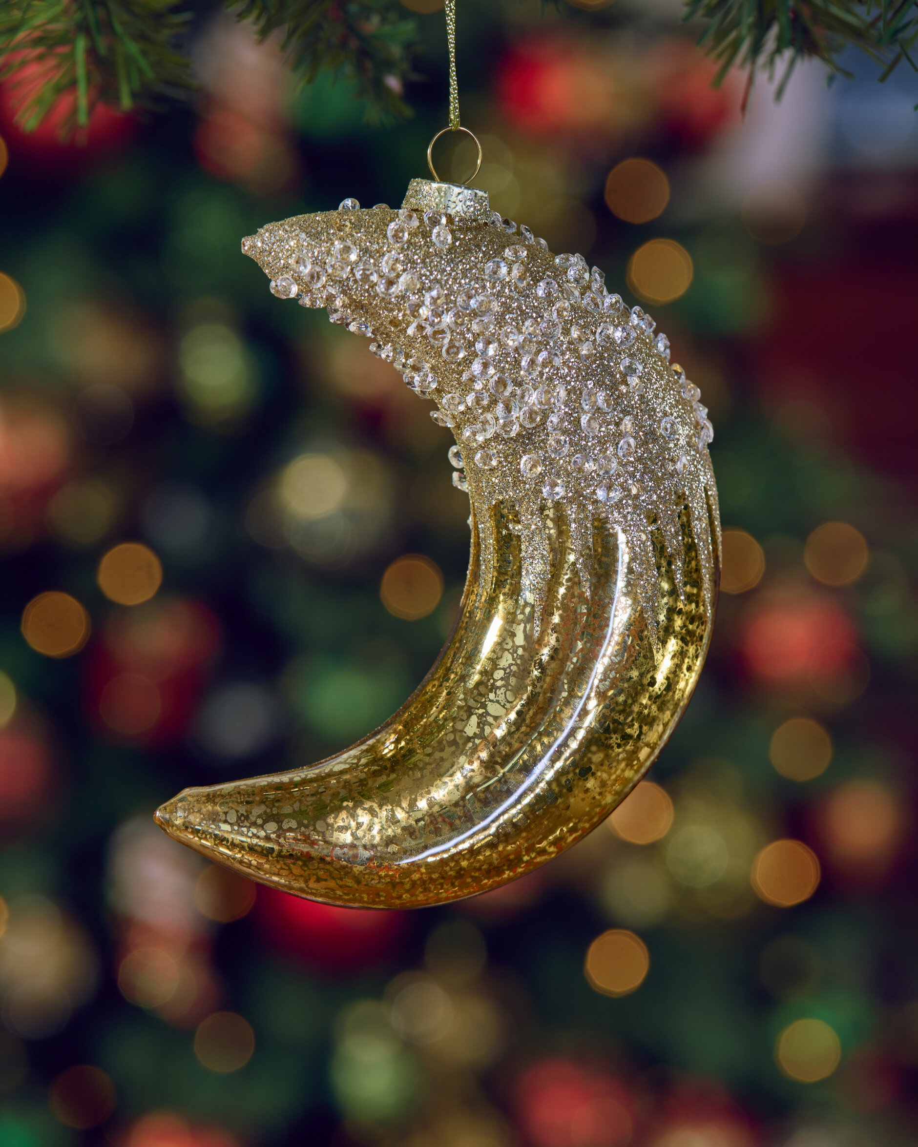 Lune Mond Weihnachtsbaumschmuck