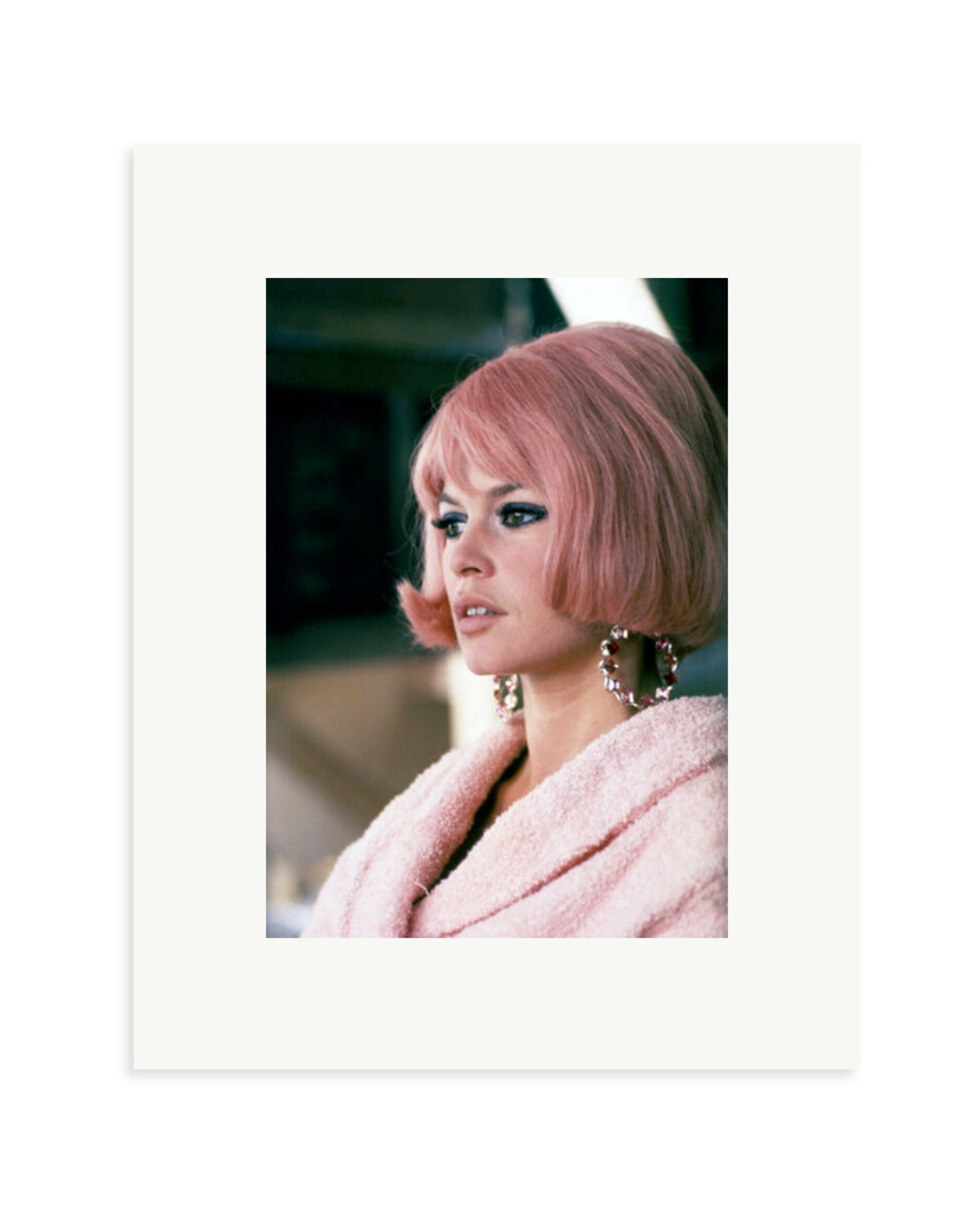 Pink Bardot Print Only / Small