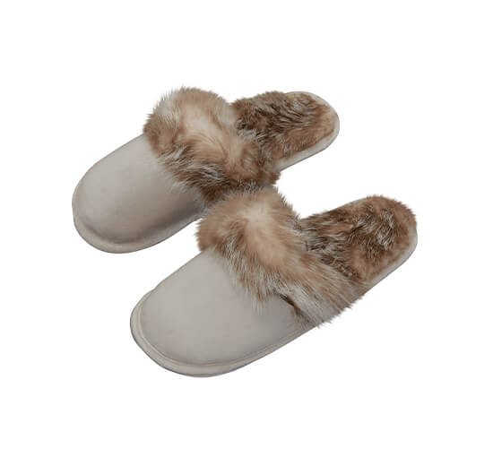 Aspen slippers mink