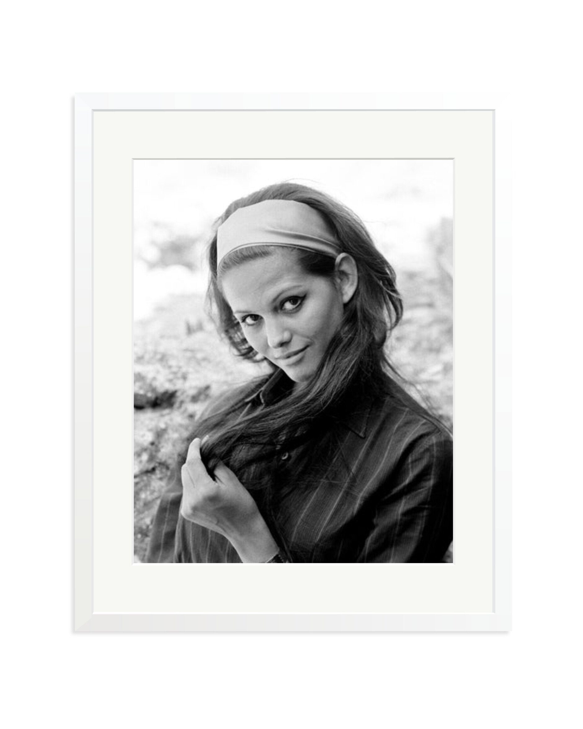 Claudia Cardinale Portrait, 1950 White / XL