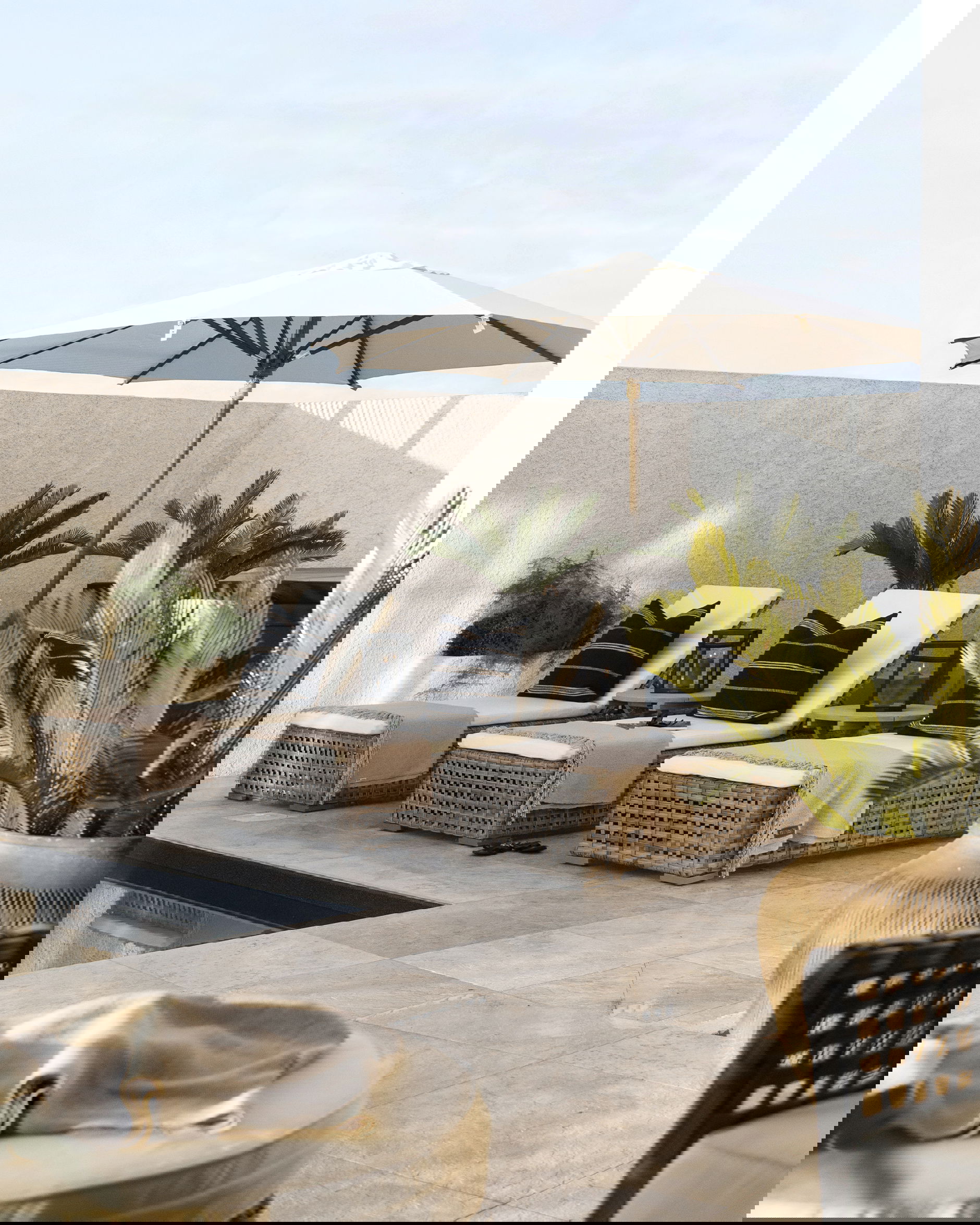 Vintage Beistelltisch charcoal, rund