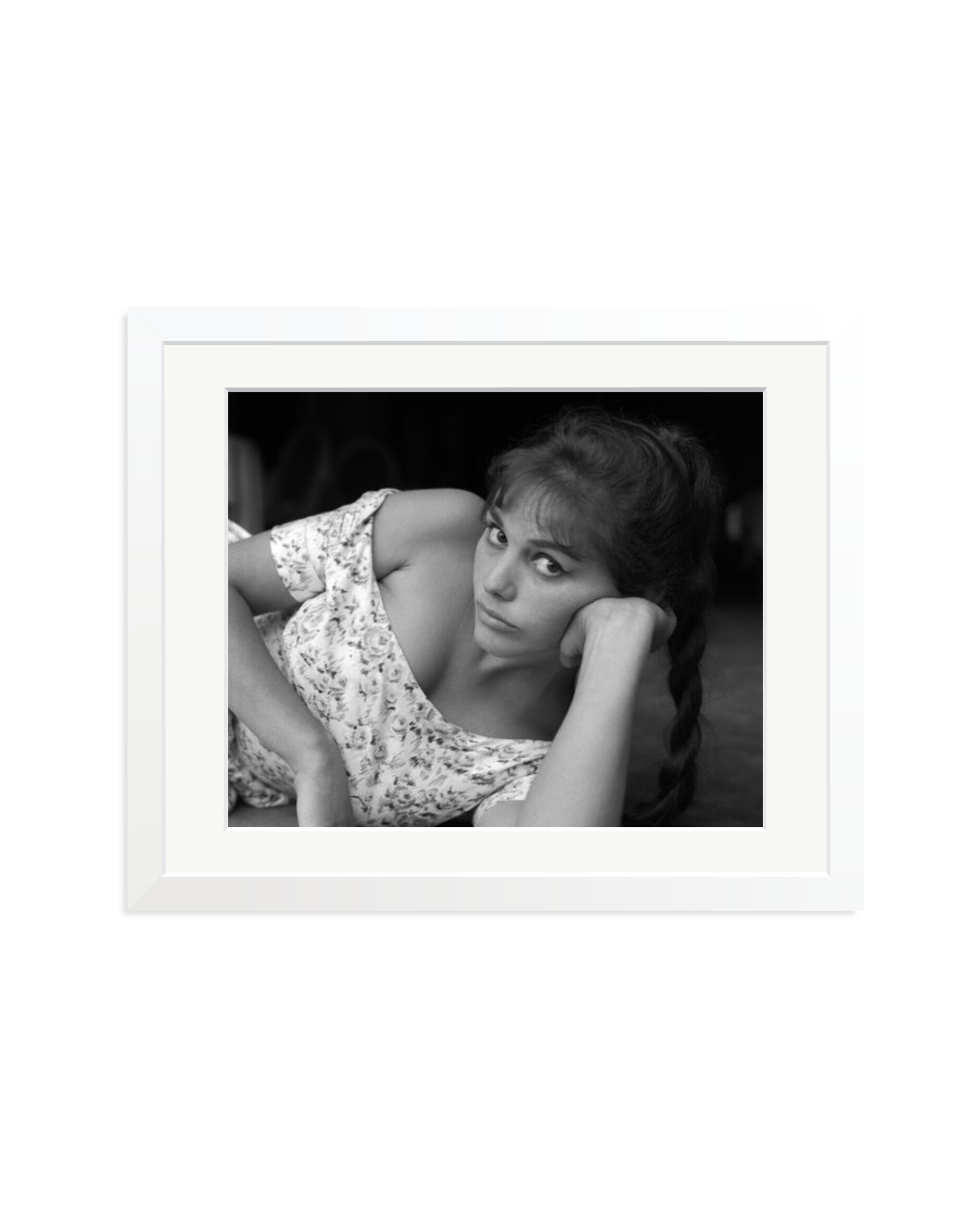 Cardinale Floral Dress Portrait White / Medium