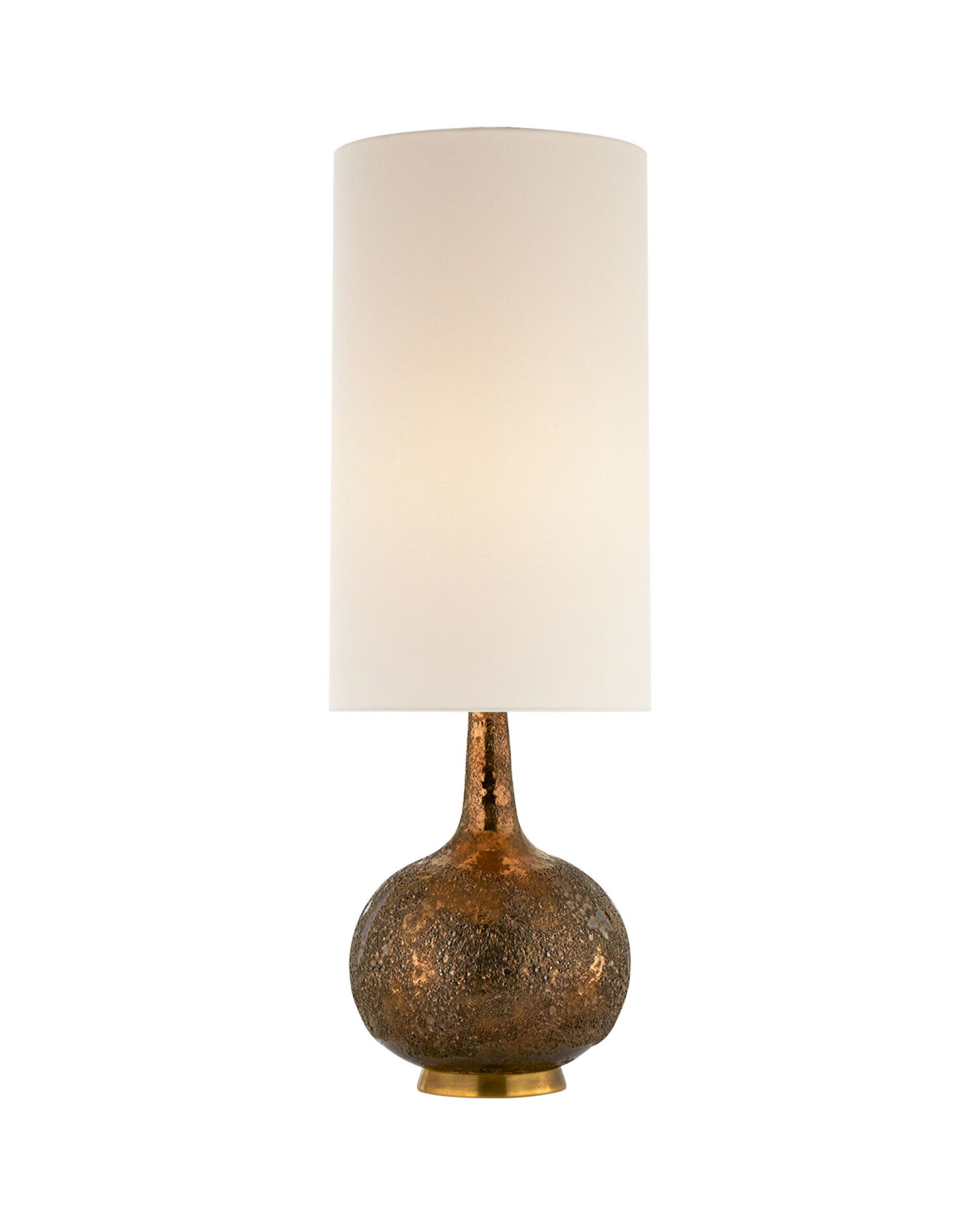 Hunlen Table Lamp Burnt Gold