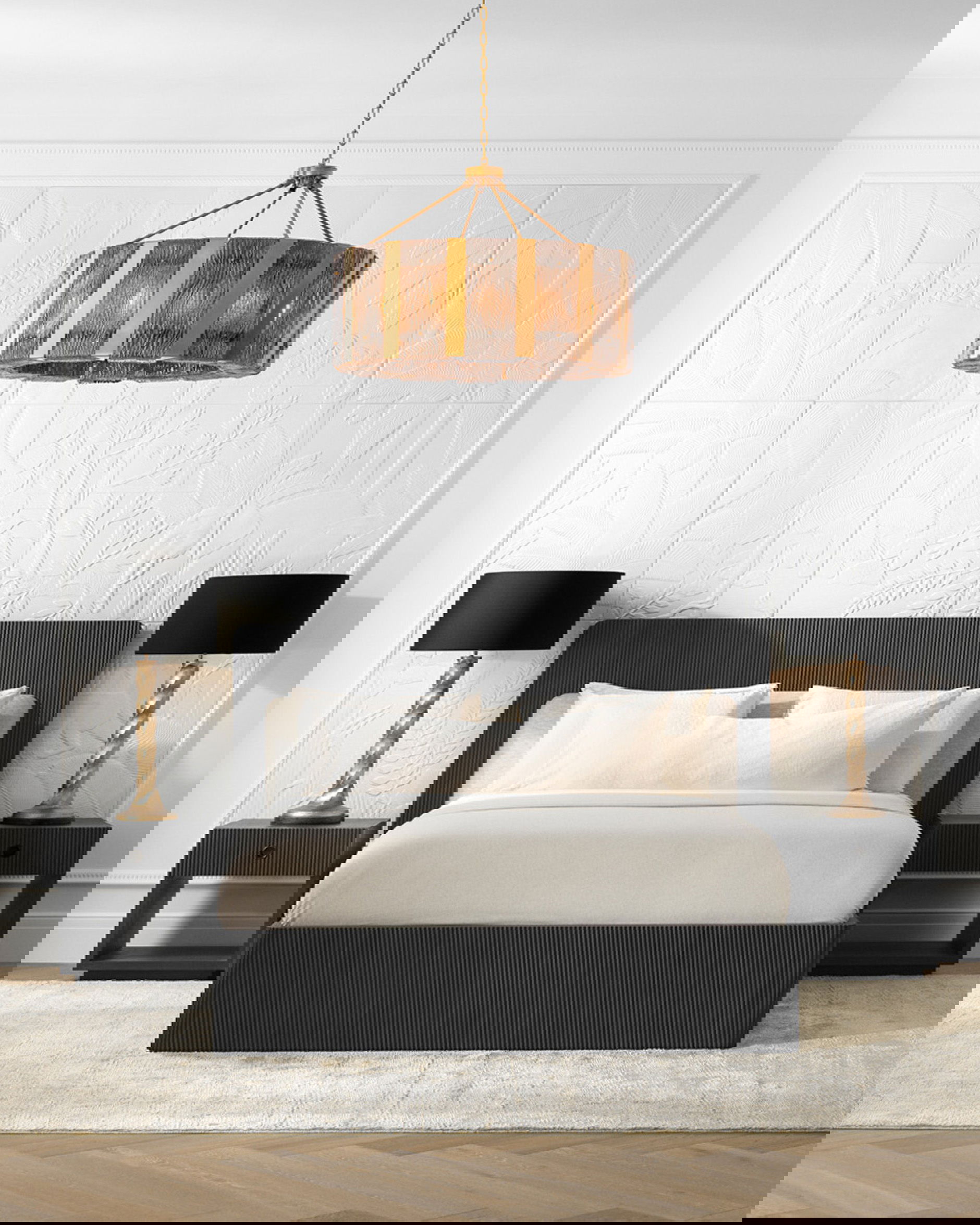 Elysian kroonluchter antiek messing