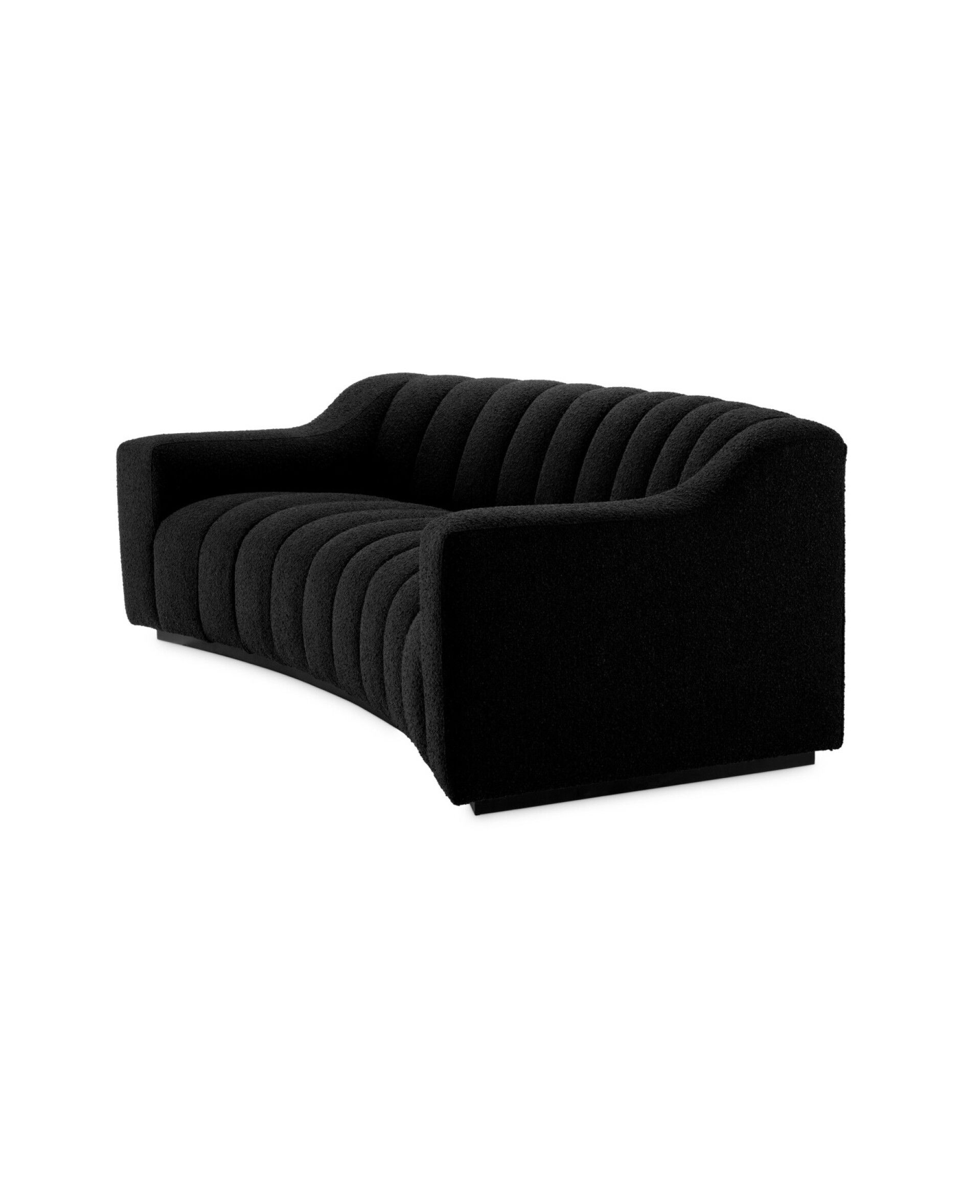 Kelly bank bouclé black