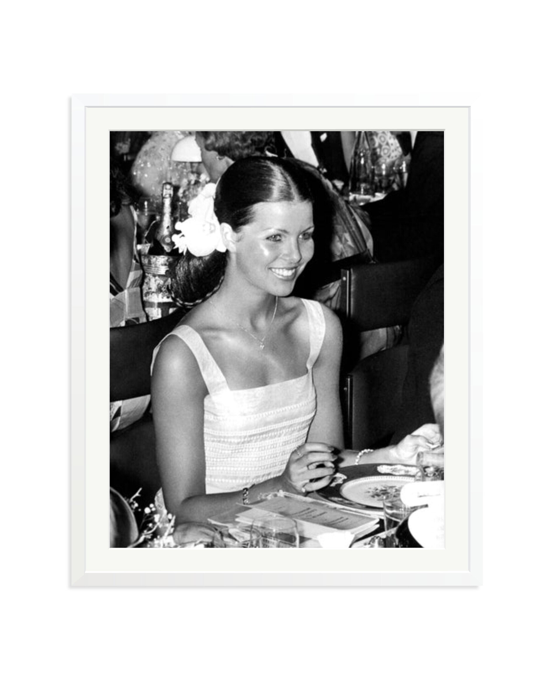 Princess Caroline of Monaco White / XXL