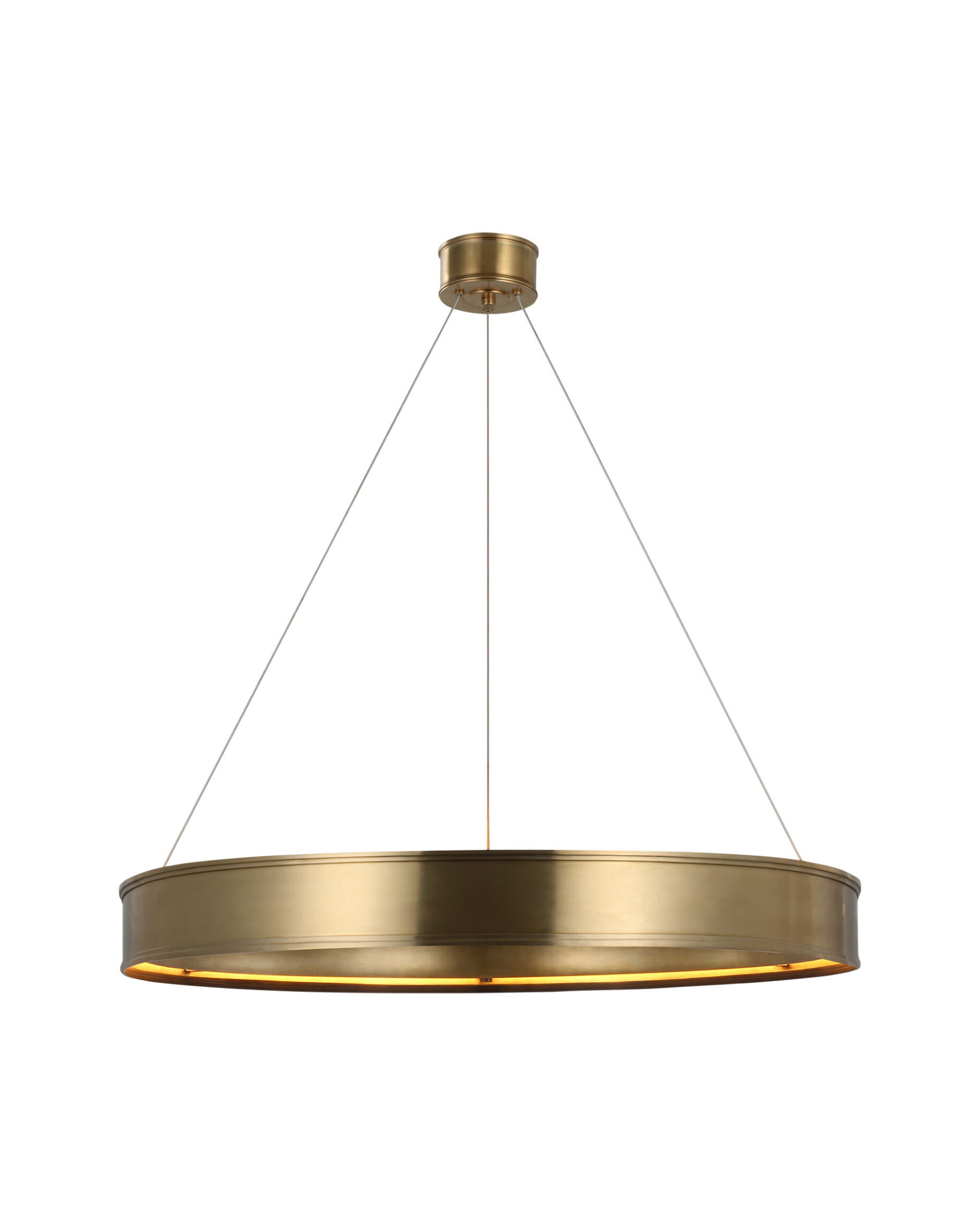 Connery 40" takkrona antik mässing