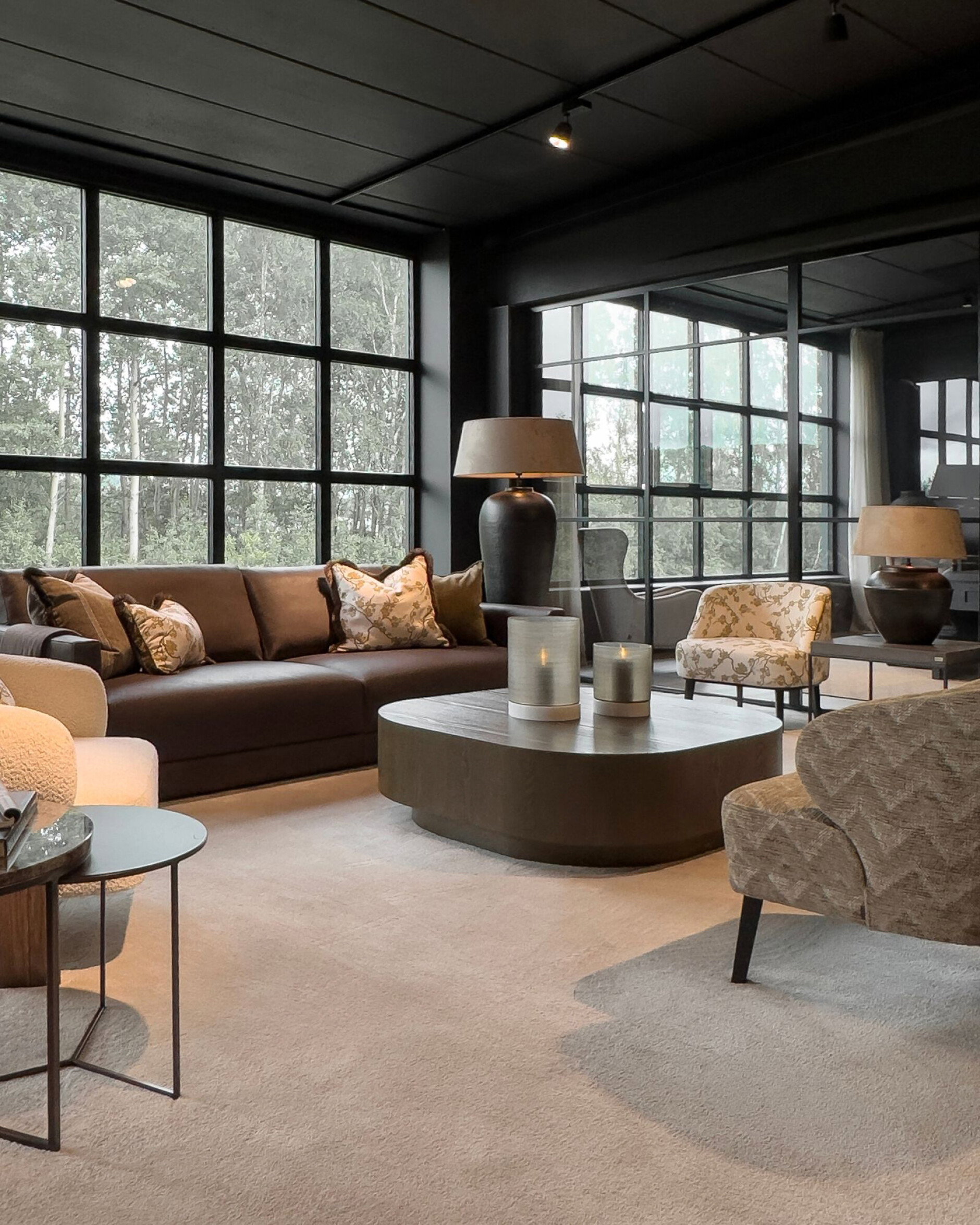 Weston brown coffee table