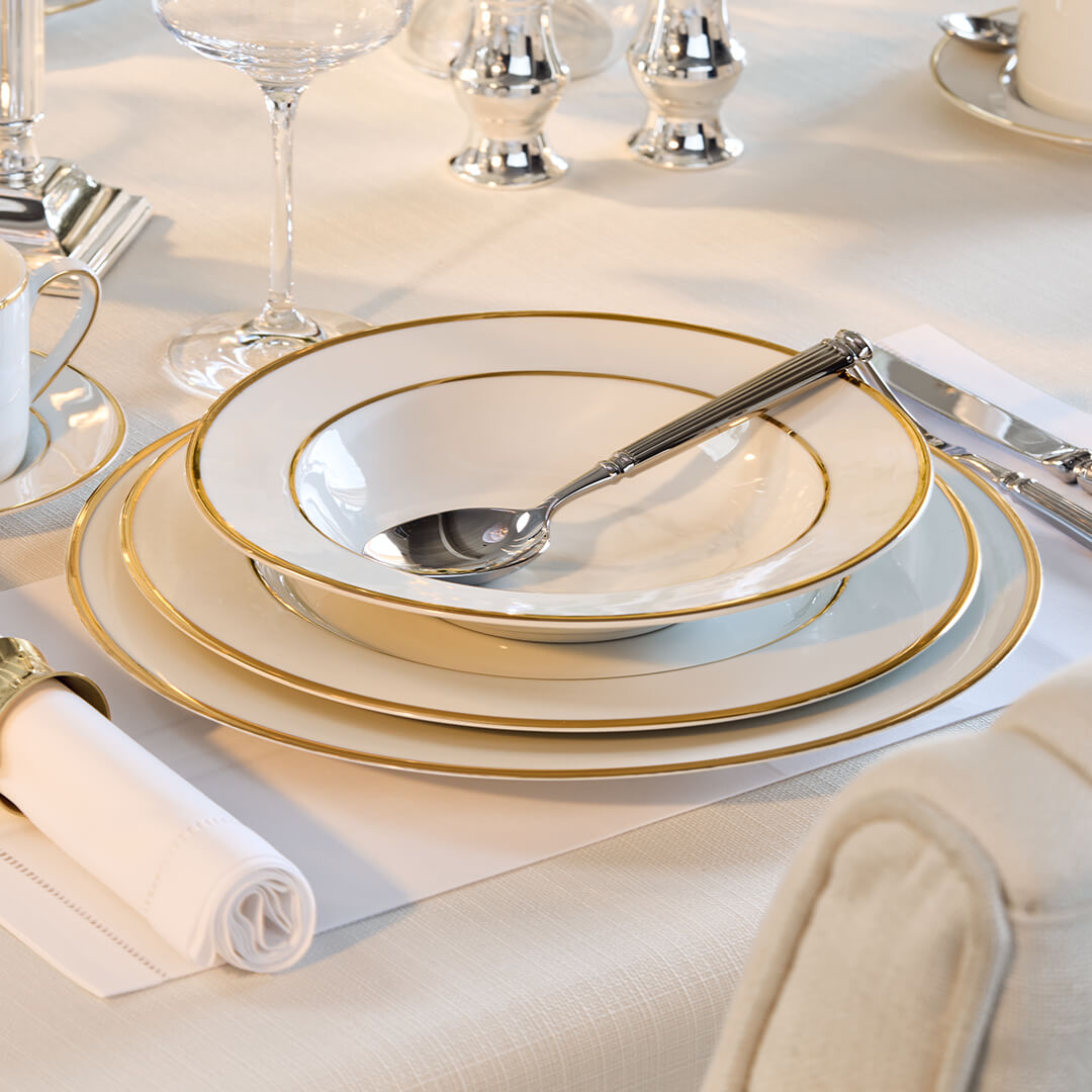 Fairmont Deep Plate White 6-pack