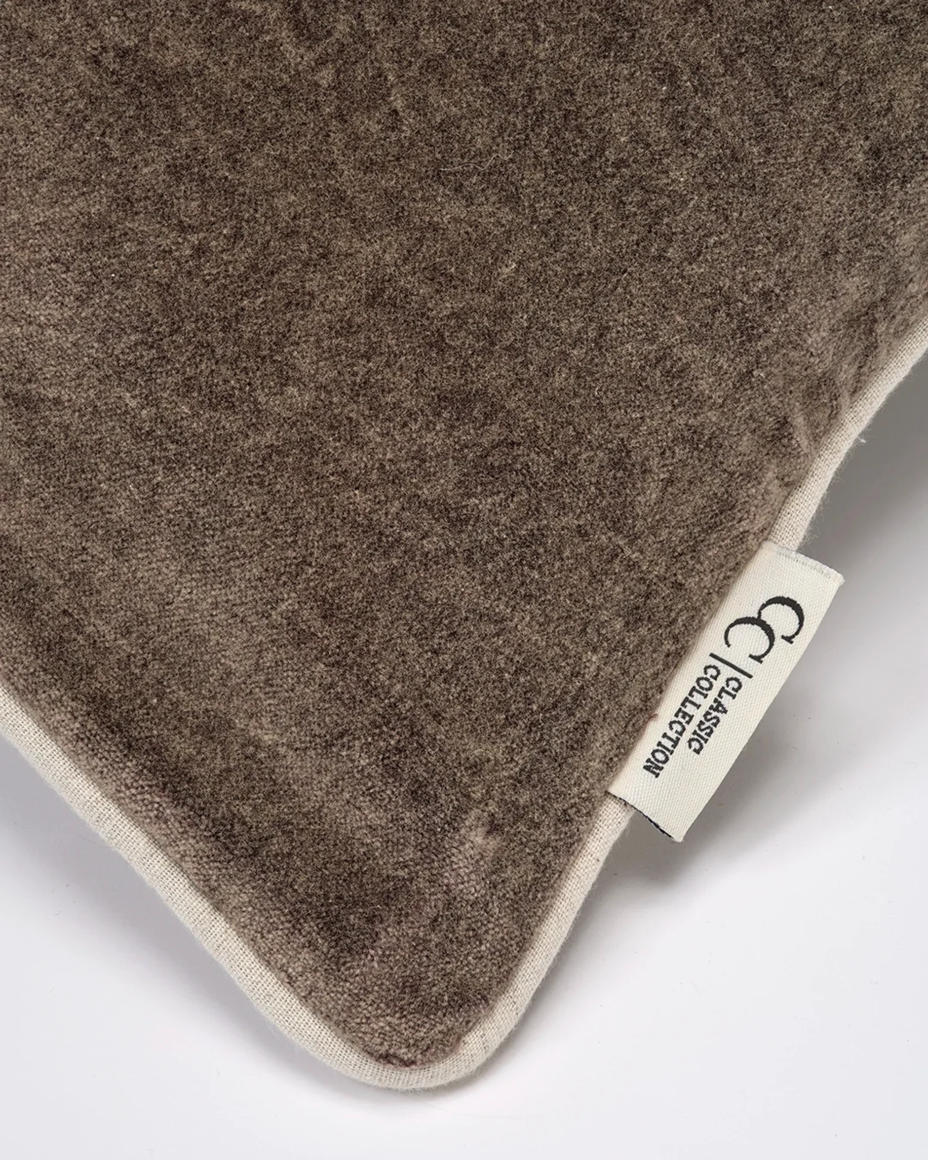 Velvet Stonewash-tyynynpäällinen beige