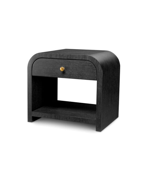 rhodes sängbord charcoal grey