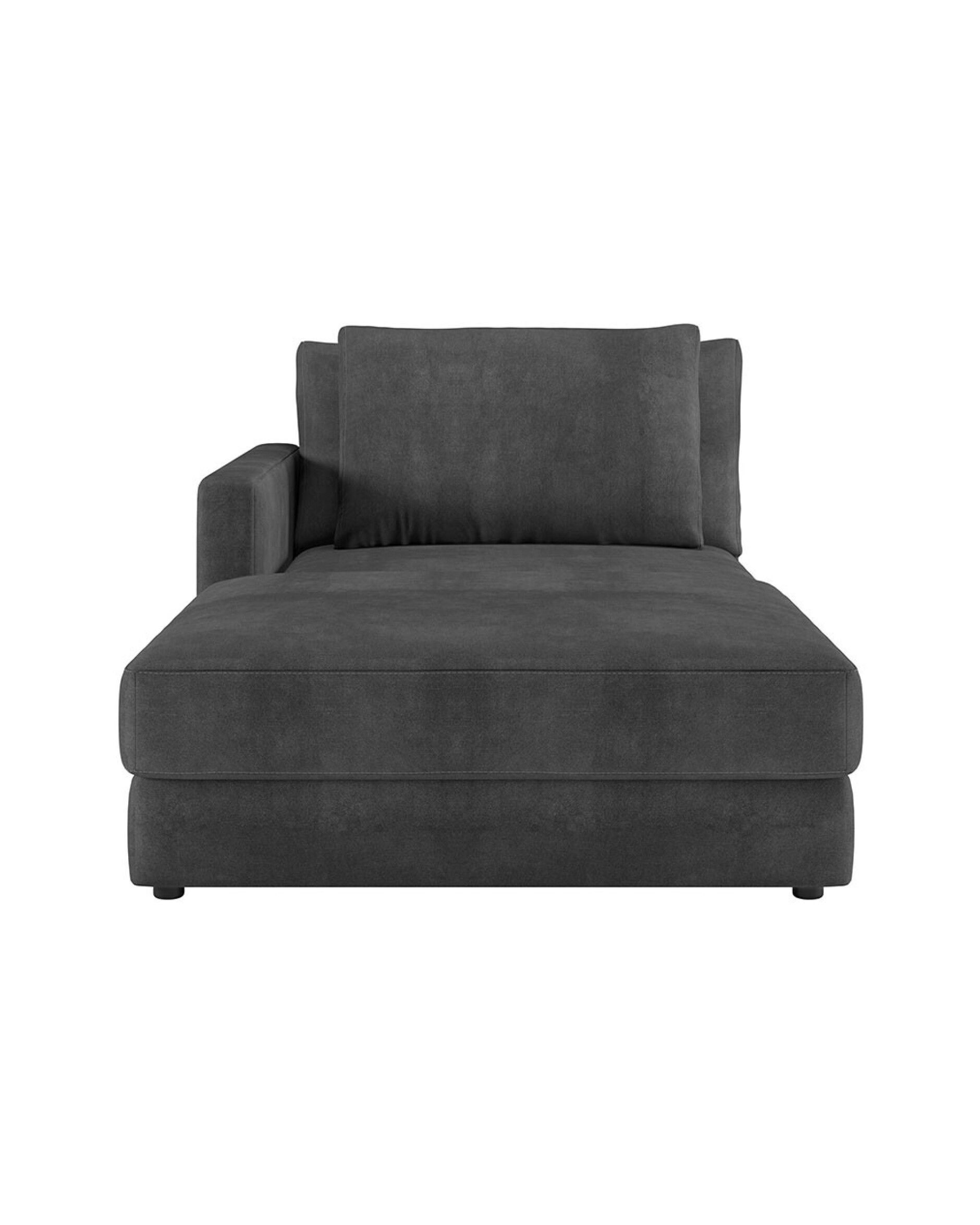 Reno Chaise Longue Avanna Dark Grey Left