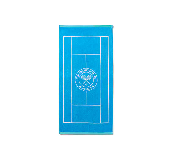 Siniset - Wimbledon Tennis Court Towel Green
