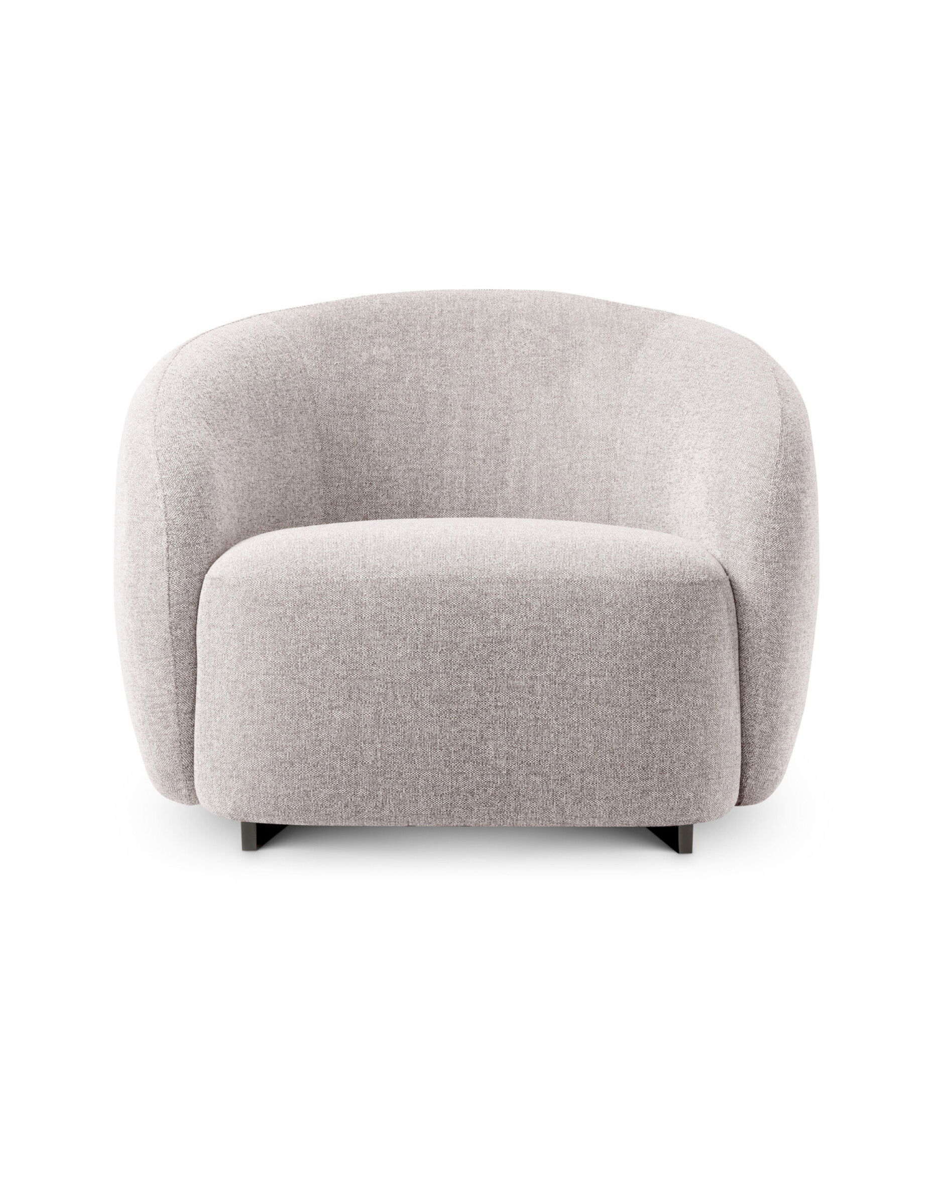 Brice fåtölj mauritius ljusgrå